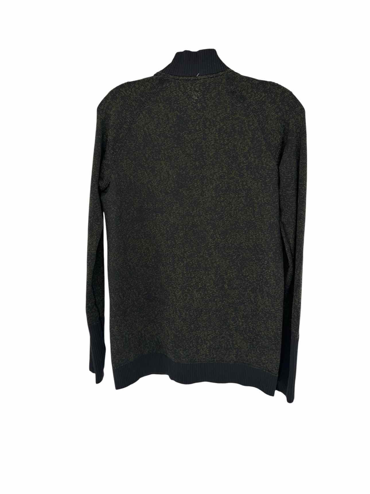 Lululemon Rest Less 1/2 Zip Green Sweatshirt Size 8