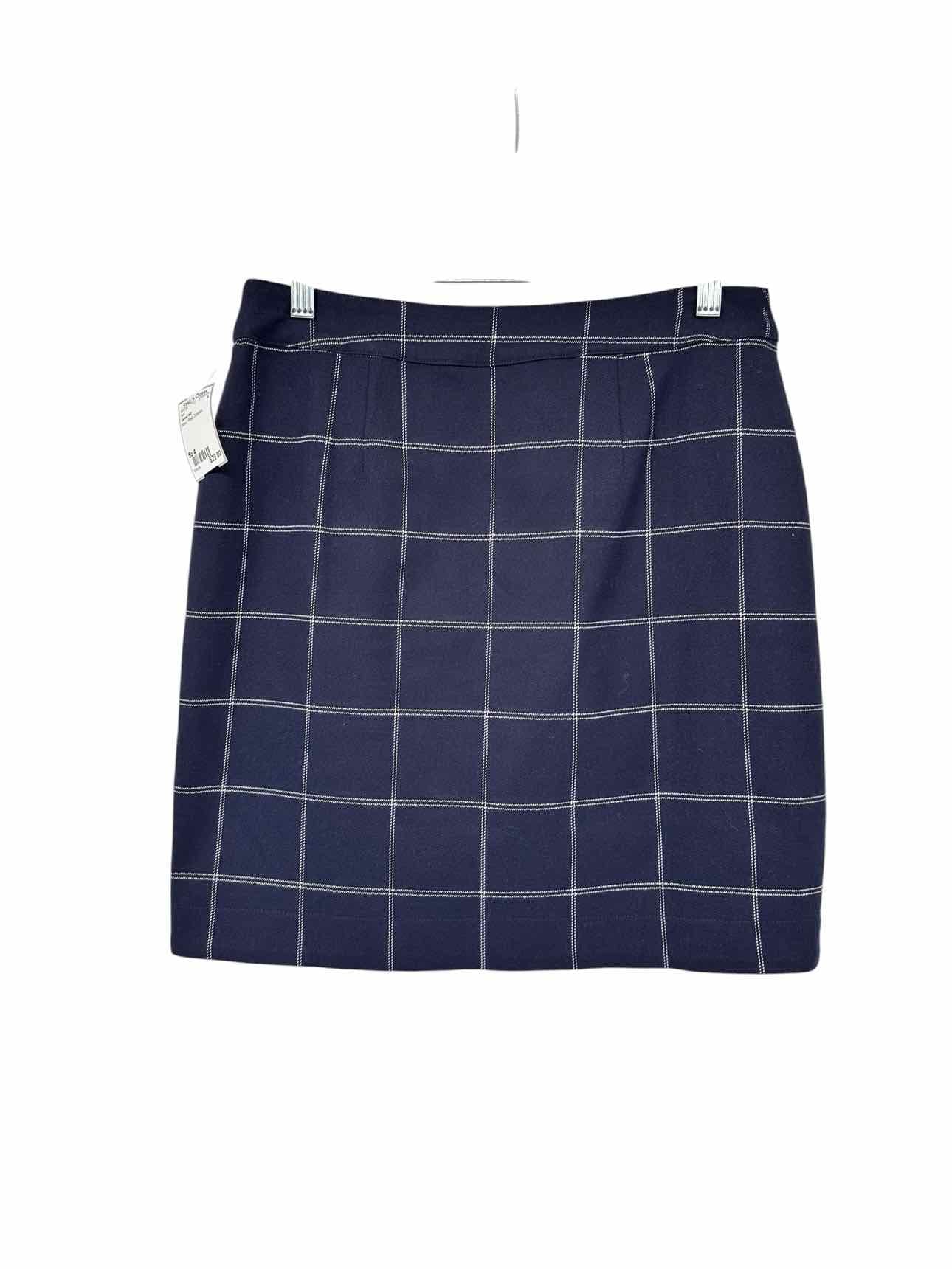 Garnet Hill Navy Size 4 Skirt