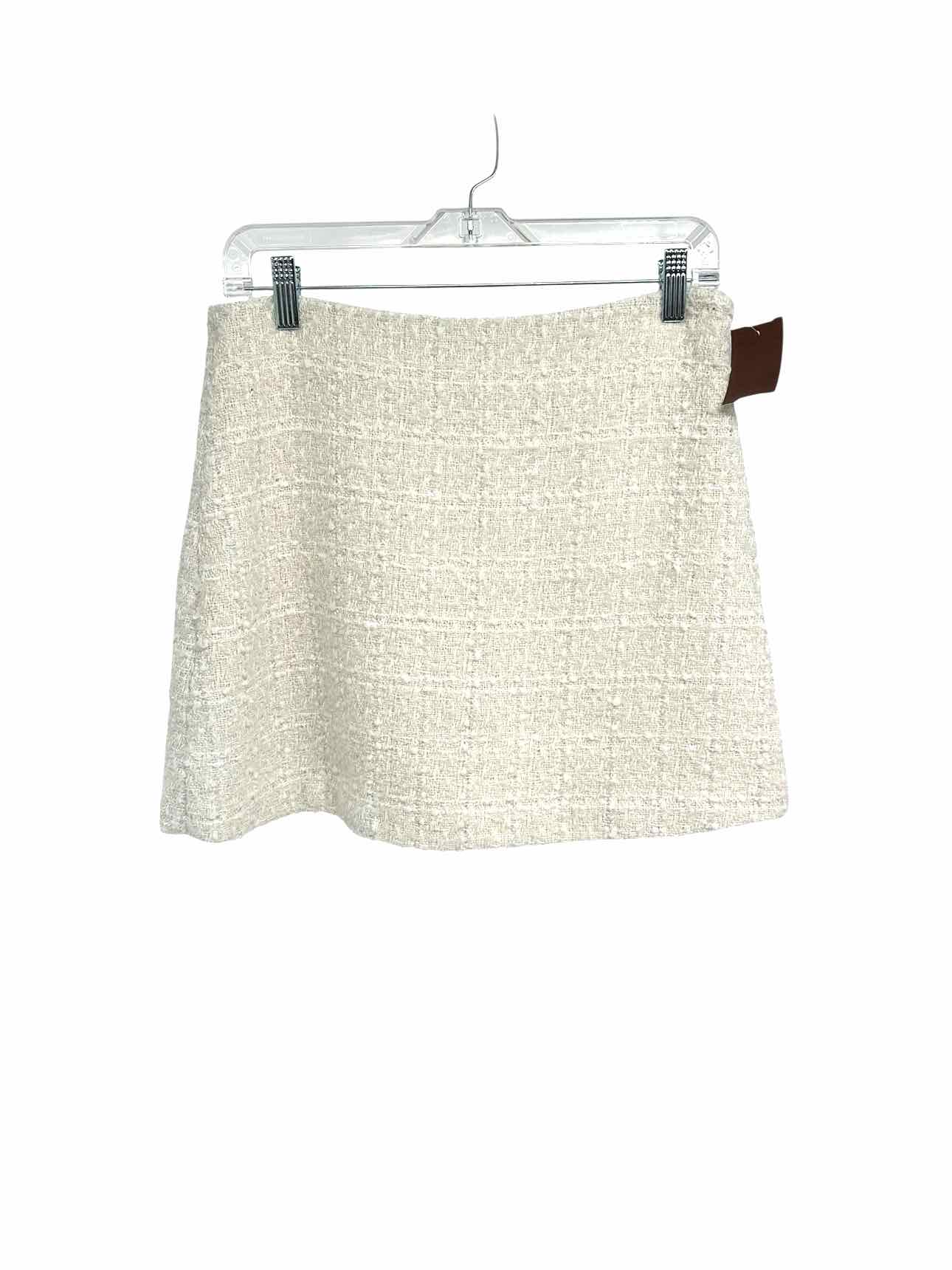 Abercrombie & Fitch Off-White Mini Skort Size M **NEW**
