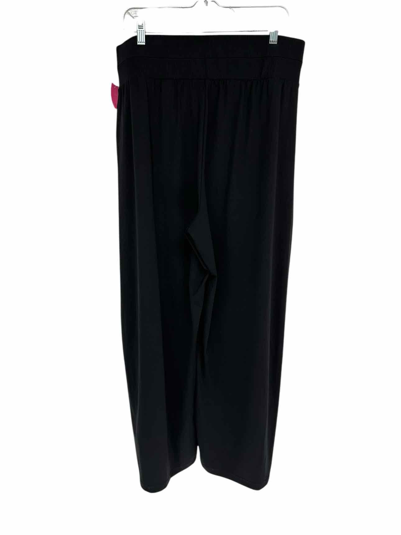 Talbots Black Wide Leg Pants Size XL