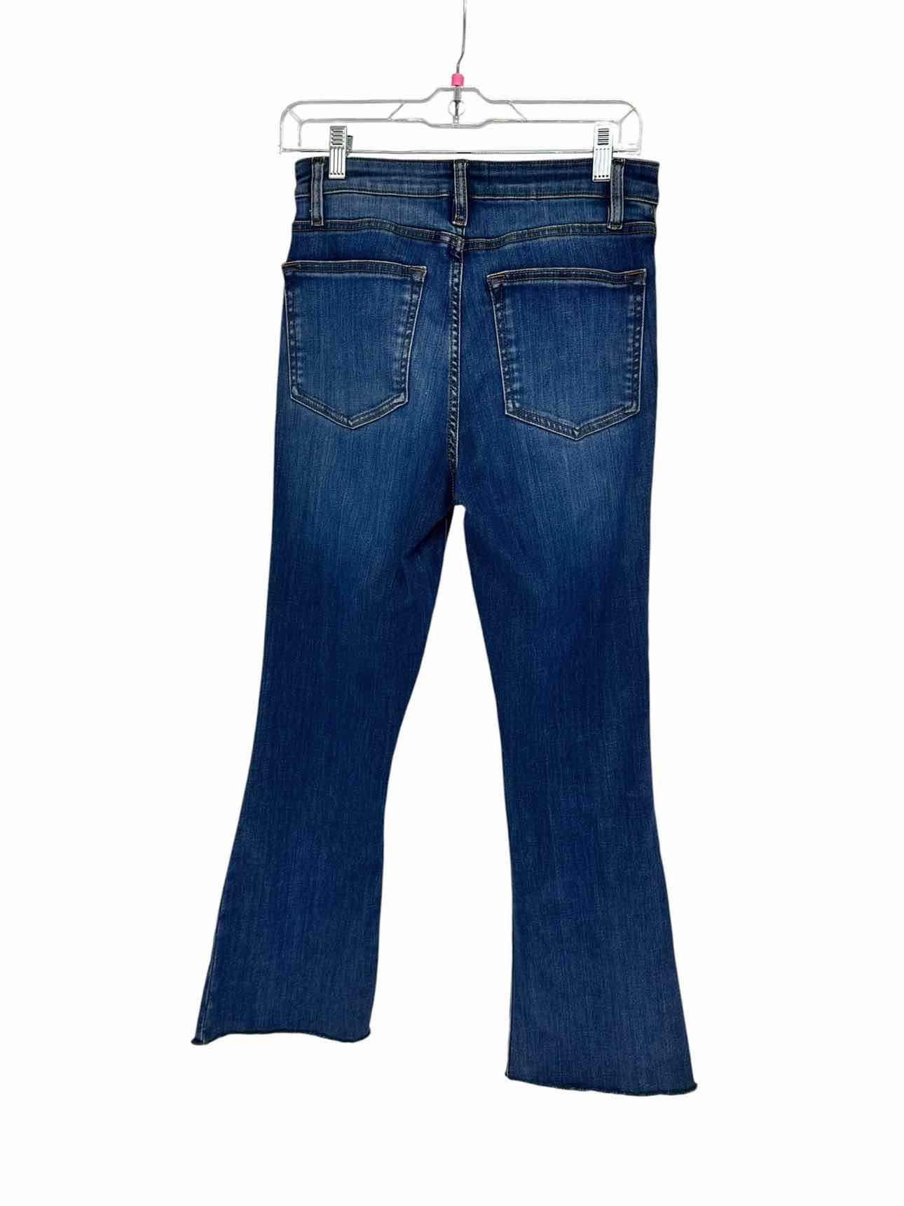 Frame Le Crop Mini Boot Blue Size 4 Jeans