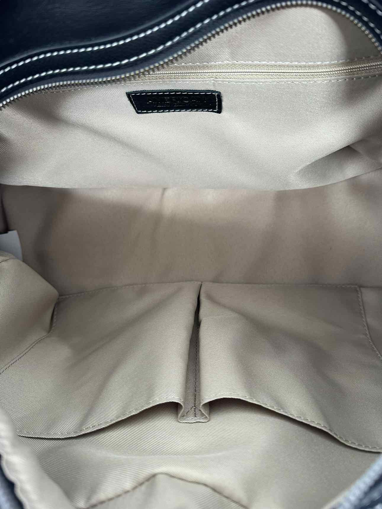 American Leather Company Gigi Weekender Black