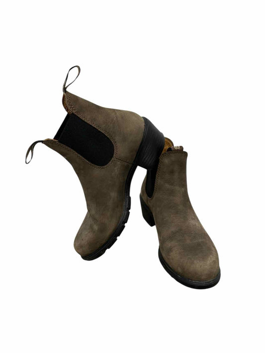 Blunderstone Series #1673 Lug Sole Brown Bootie Shoe Size 7