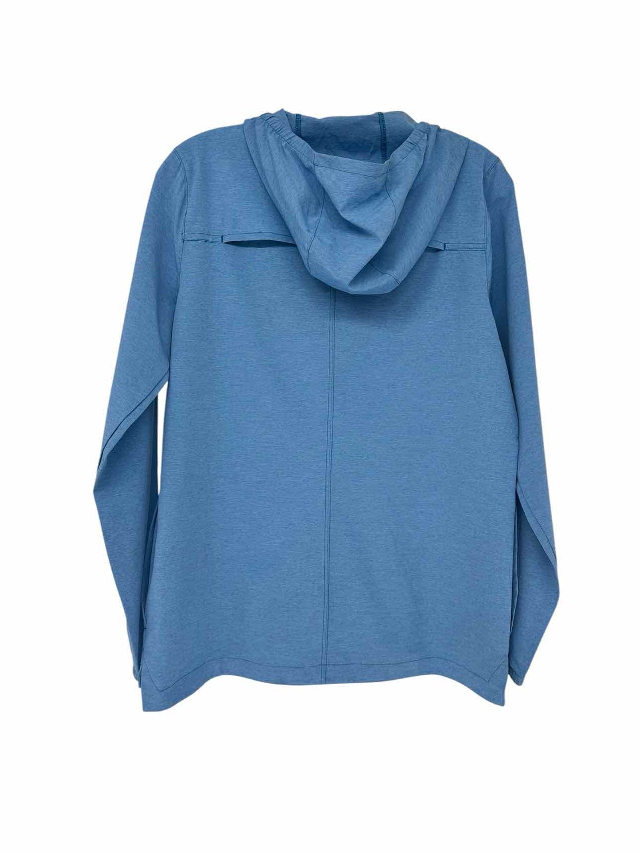 ExOfficio Wimico Hoodie Blue Size S Long Sleeve Top