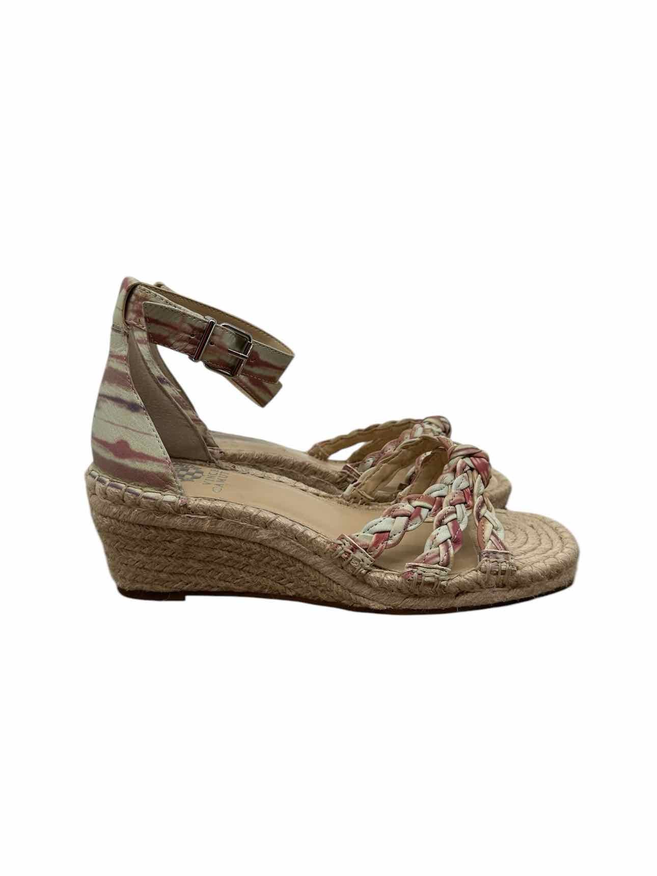 Vince Camuto Jadeya Braided Espadrille Wedge Cream Shoe Size 9 **NEW**