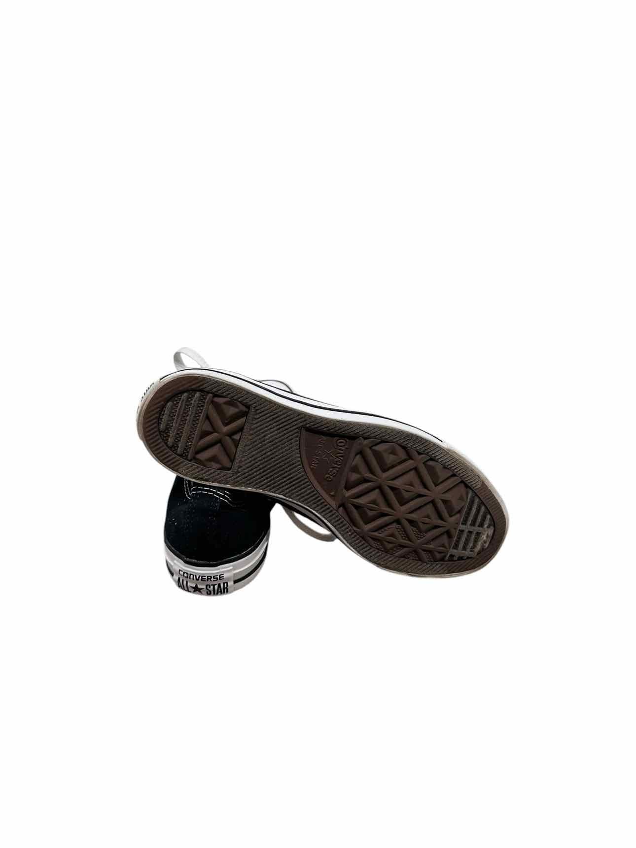 Converse All Star Ox Black Sneakers Shoe Size 7