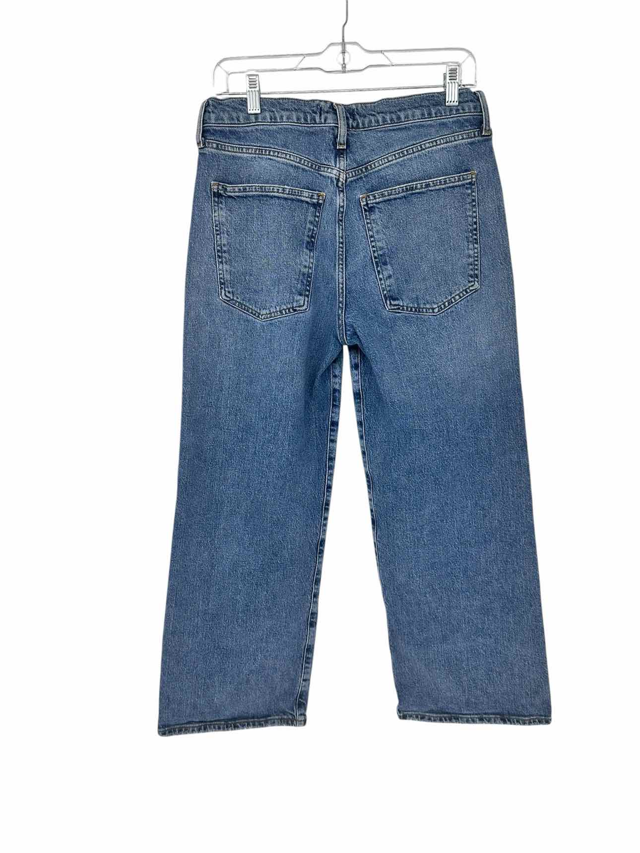 Agolde Harper Crop Jeans Blue Size 8