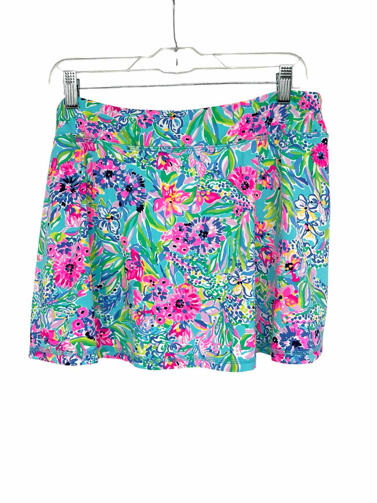 Lilly PulitzerLuxletic Aila Skort in Amalfi Blue Alligator Isle Size XL