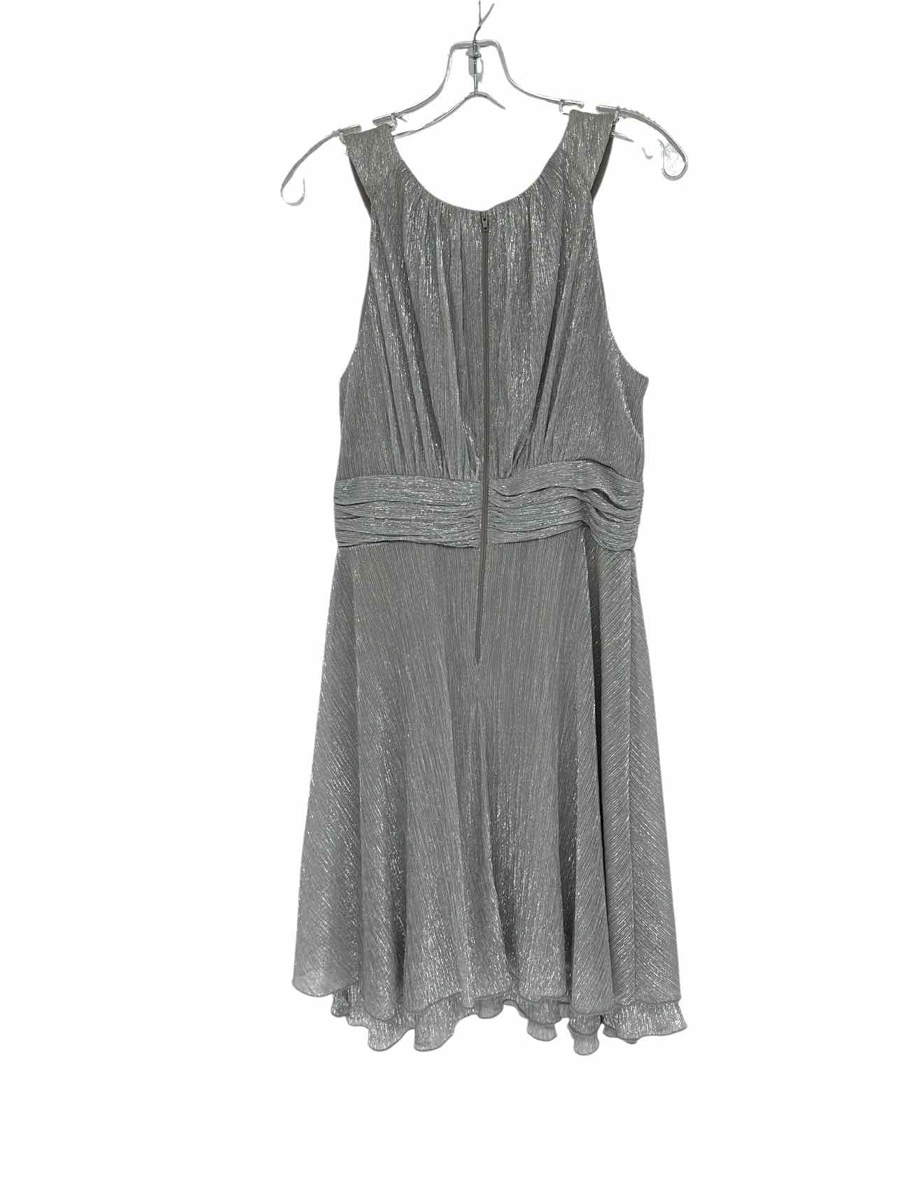 J. Taylor Silver Size 6 Dress