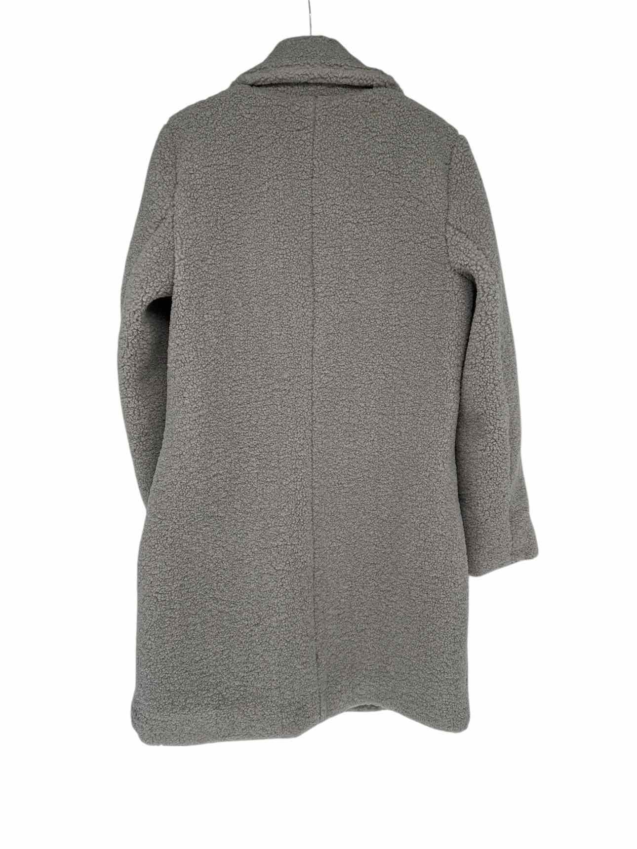 French Connection Teddy Coat Gray Size S