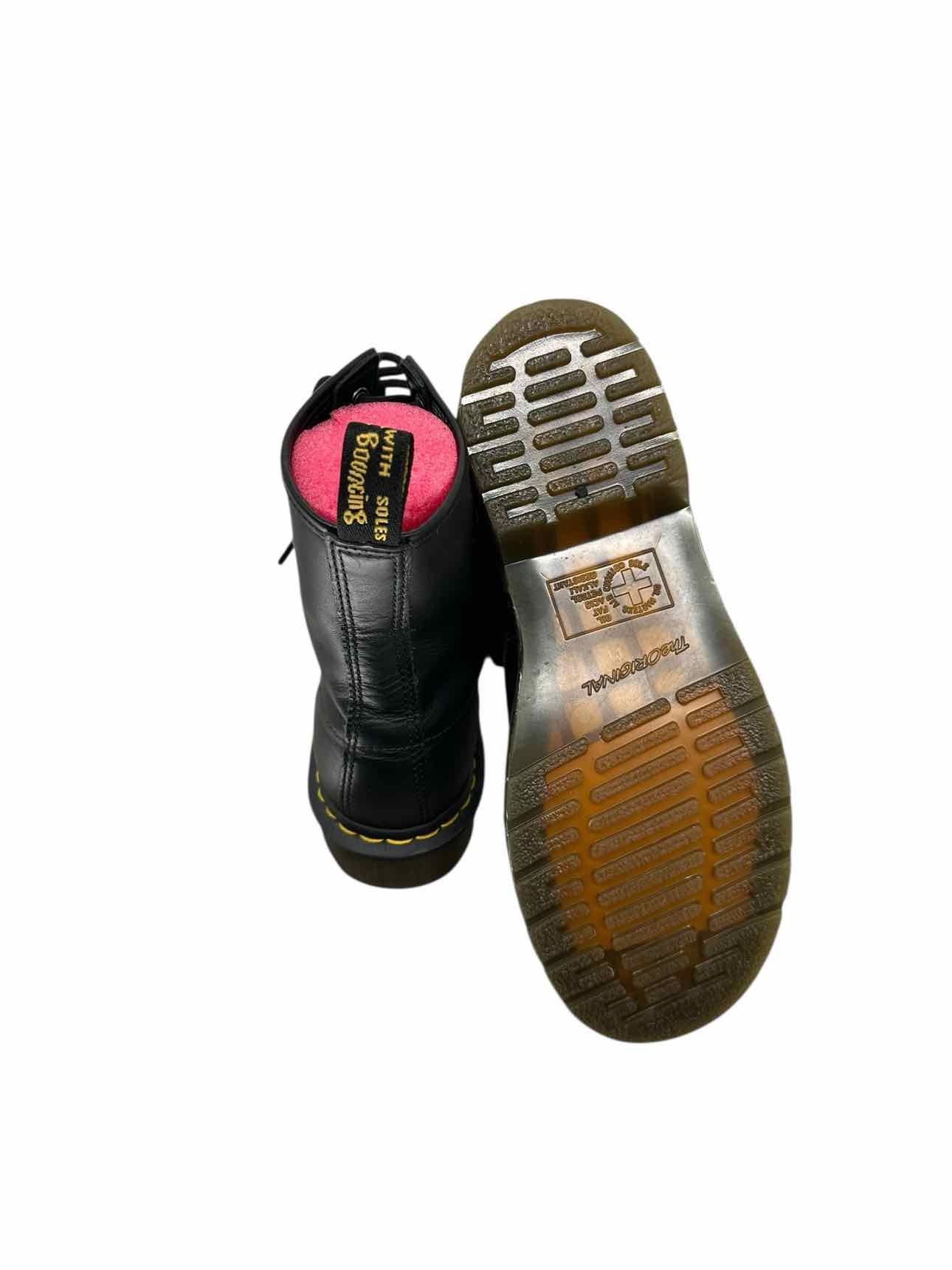 Dr. Martens 1460 Boot Lug Sole Black Shoe Size 8
