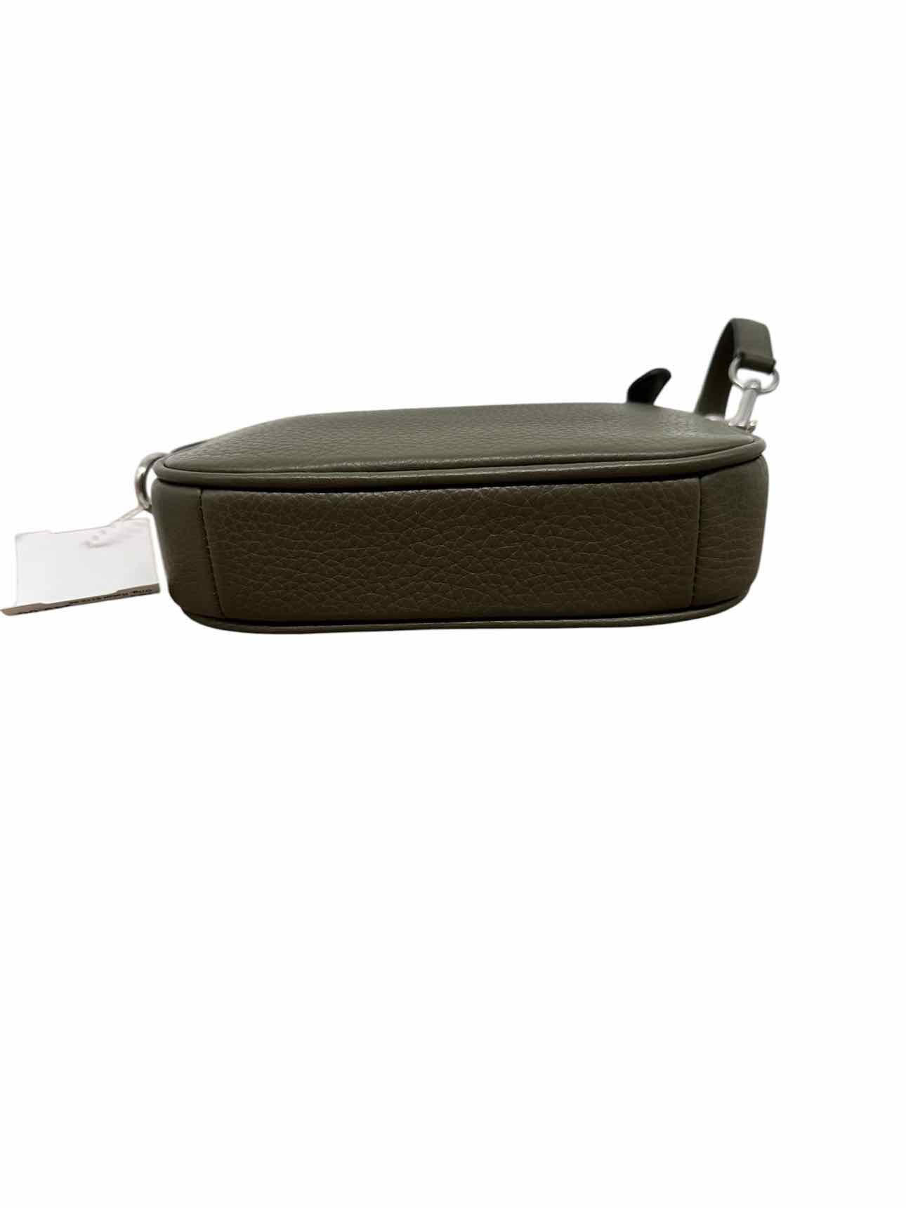 Coach Nolita Olive Leather Wristlet