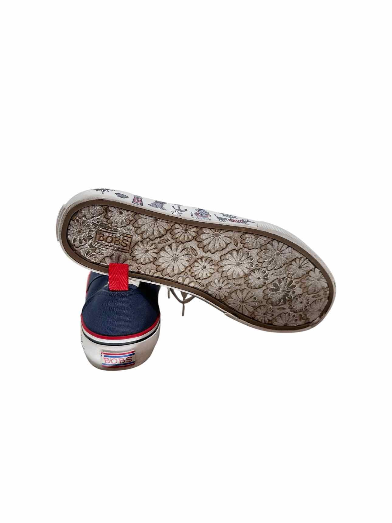 Skechers Marley All The Paws On Deck Navy Sneakers Shoe Size 9