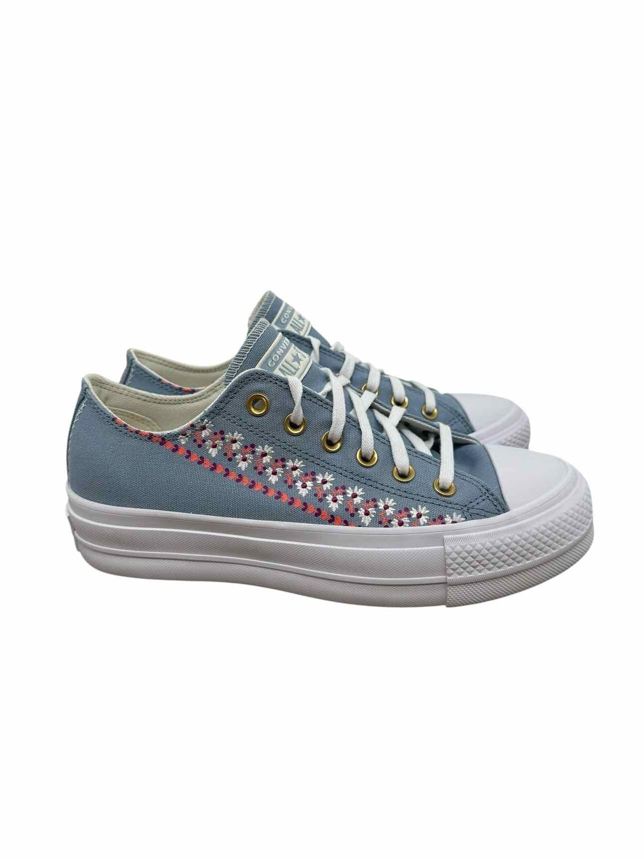 Converse Liftox Chuck Taylor All Star Lift Platform Low Gray Sneakers Shoe Size 8.5 **NEW**