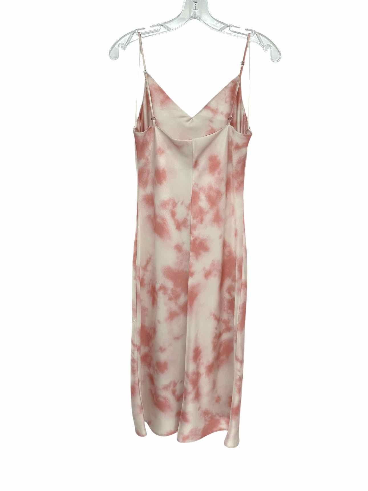 Willow Pink Slip Midi Dress Size S
