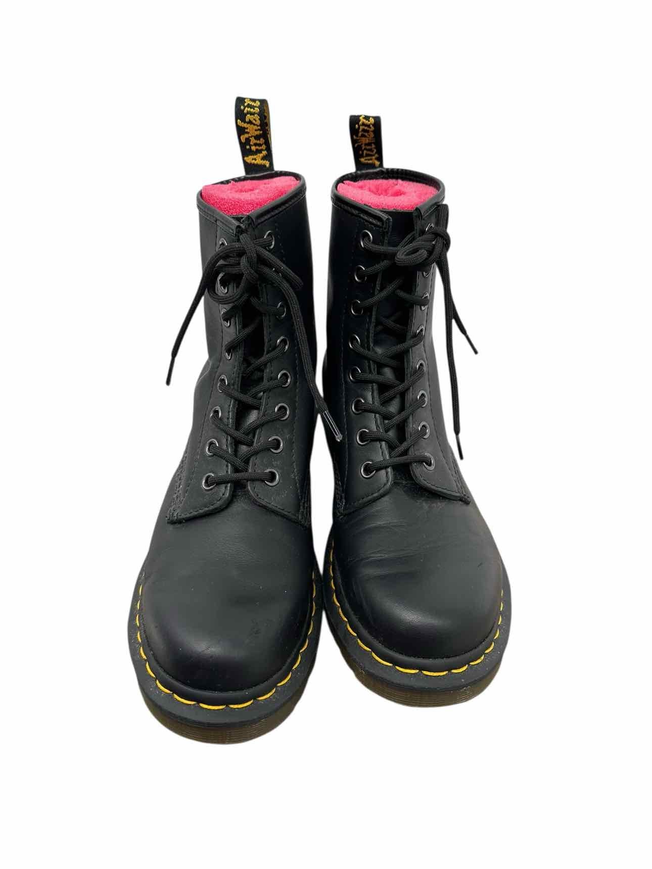Dr. Martens 1460 Boot Lug Sole Black Shoe Size 8