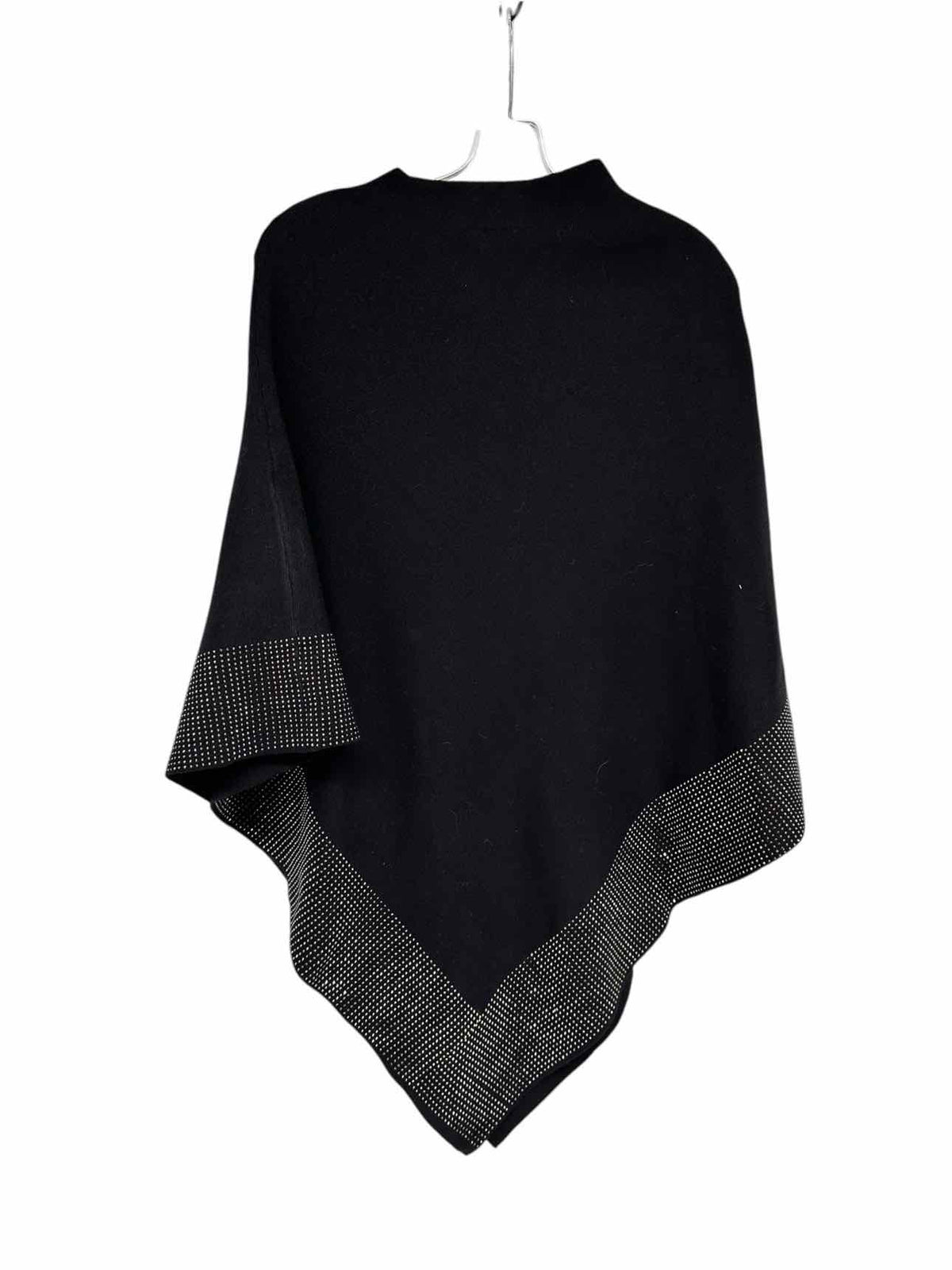 Coco + Carmen Black Size One Size Poncho **NEW**