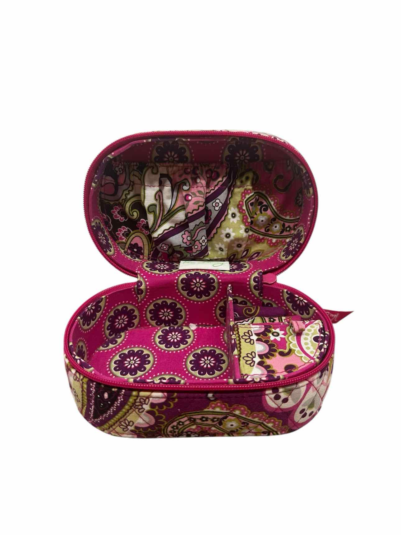 Vera Bradley Pink Paisley Jewelry Case