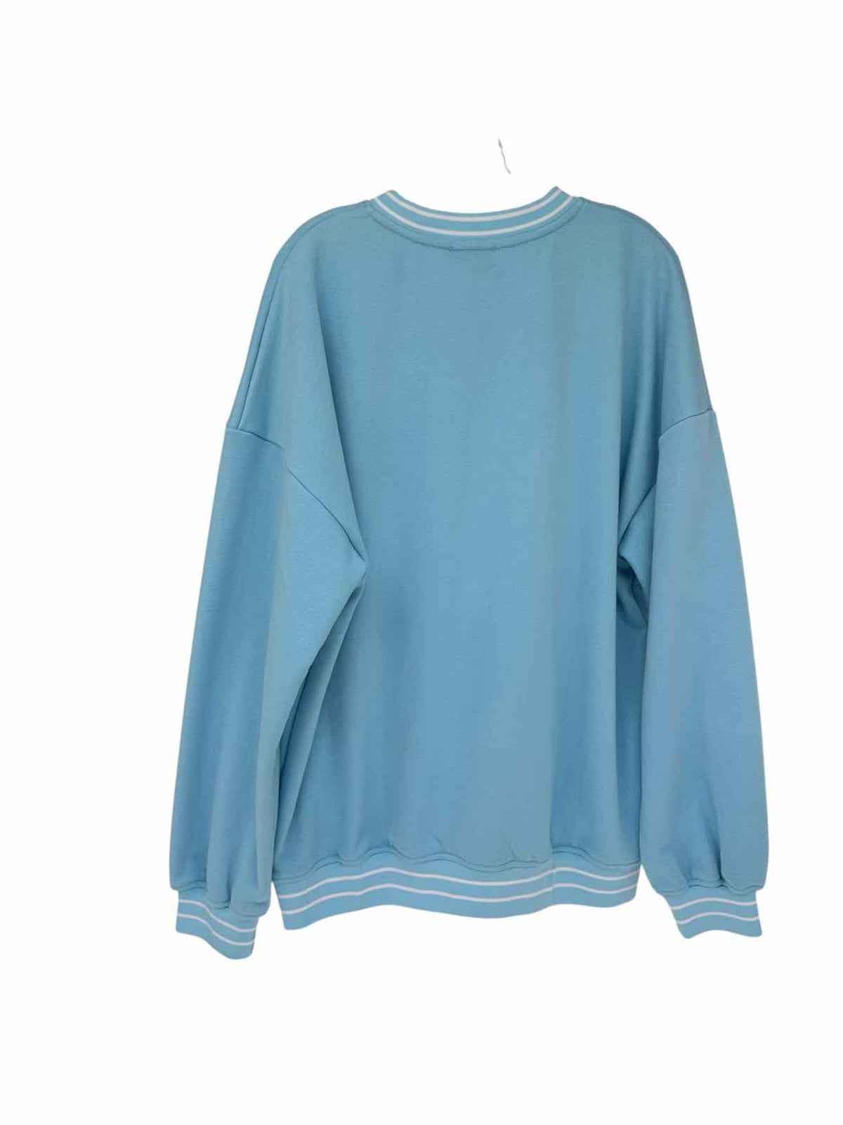 GMARIE Lt. Blue 716 Buffalo Sweatshirt Size L