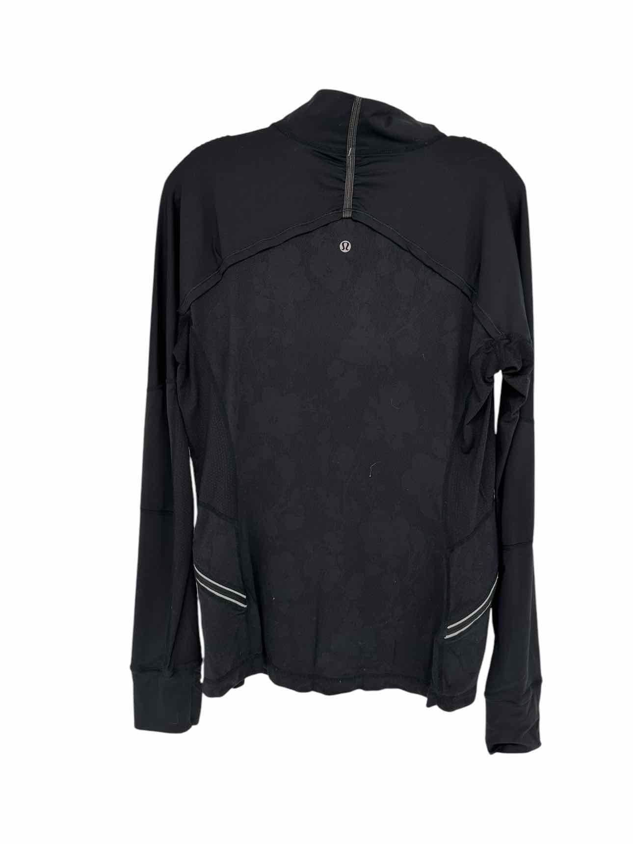 Lululemon Run Wild Half-Zip Black Size 10