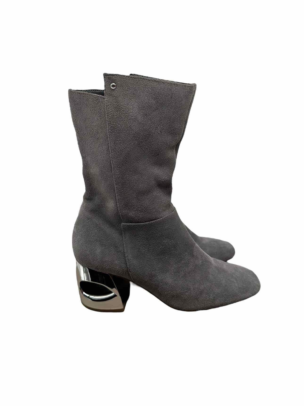 Halston Ryan Bootie Gray Shoe Size 8