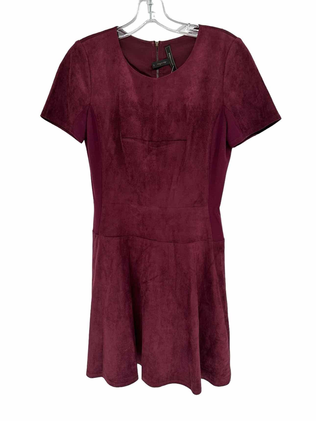 BCBGMaxazria Burgundy Size 8 Dress