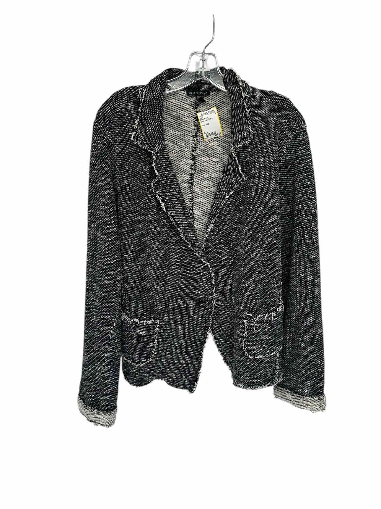 Eileen Fisher Black Size L Blazer
