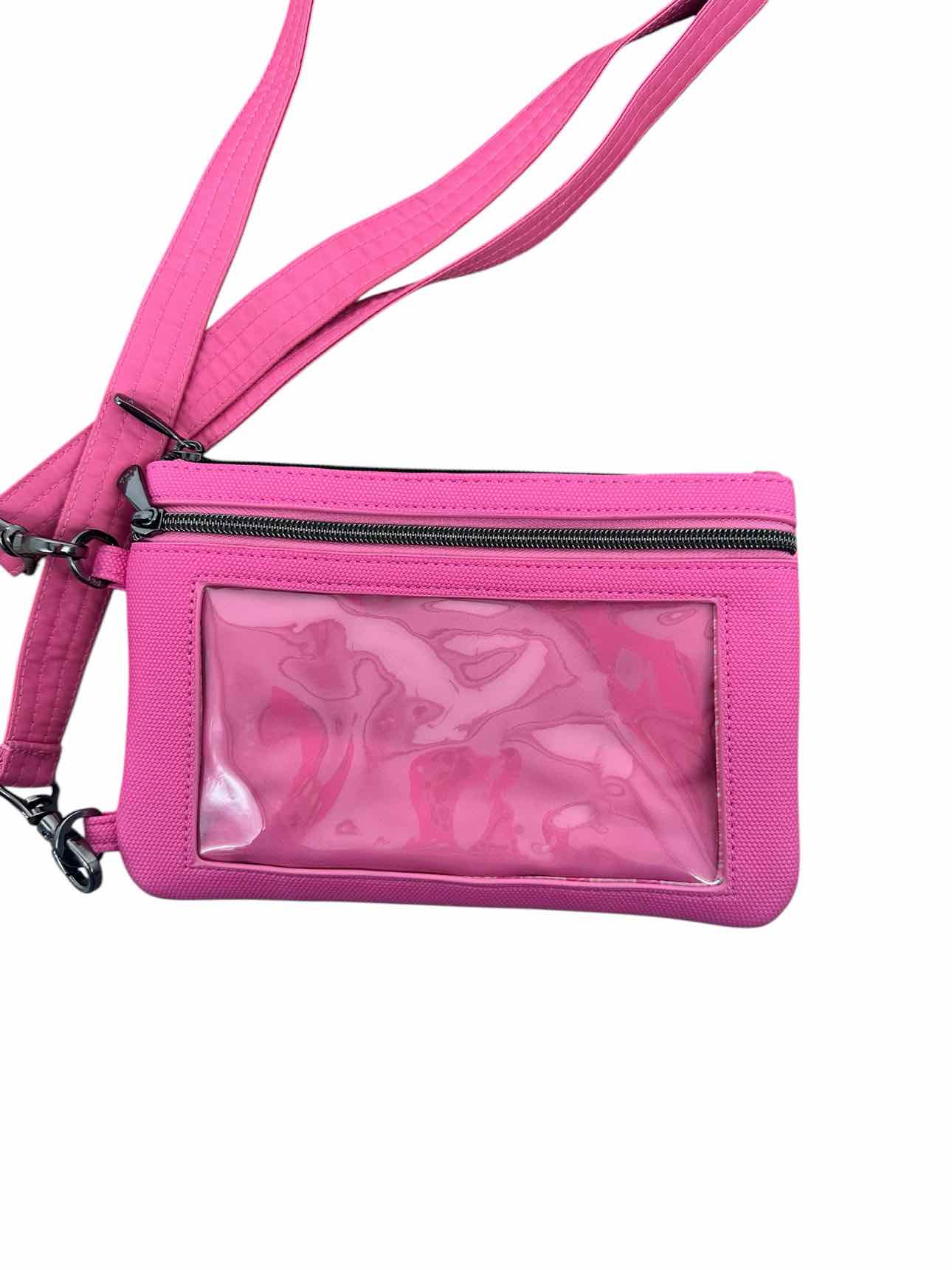 Lug Peekaboo 2 Matte Luxe Convertible Crossbody Pink Vinyl