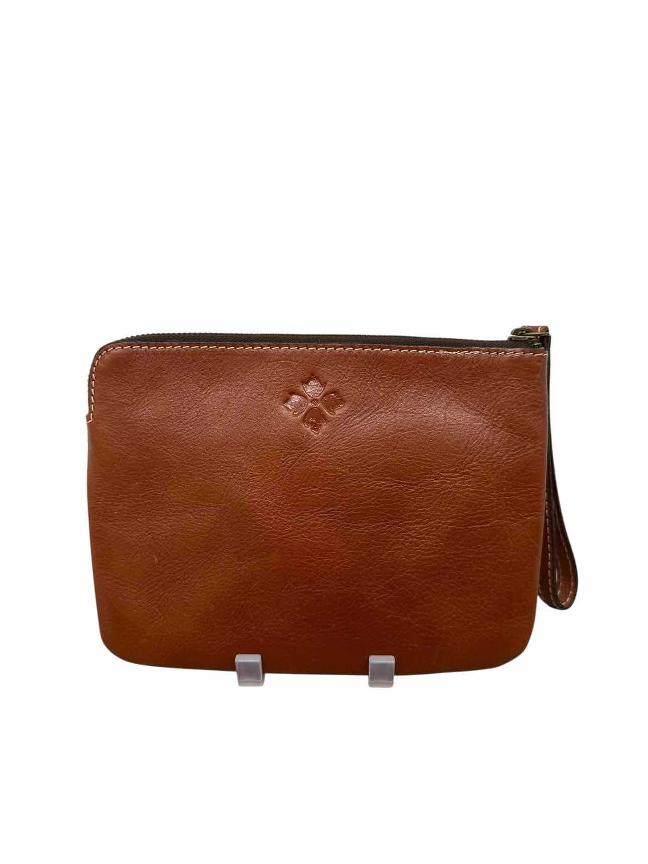 Patricia Nash Cassini Wristlet Tan Leather Wristlet