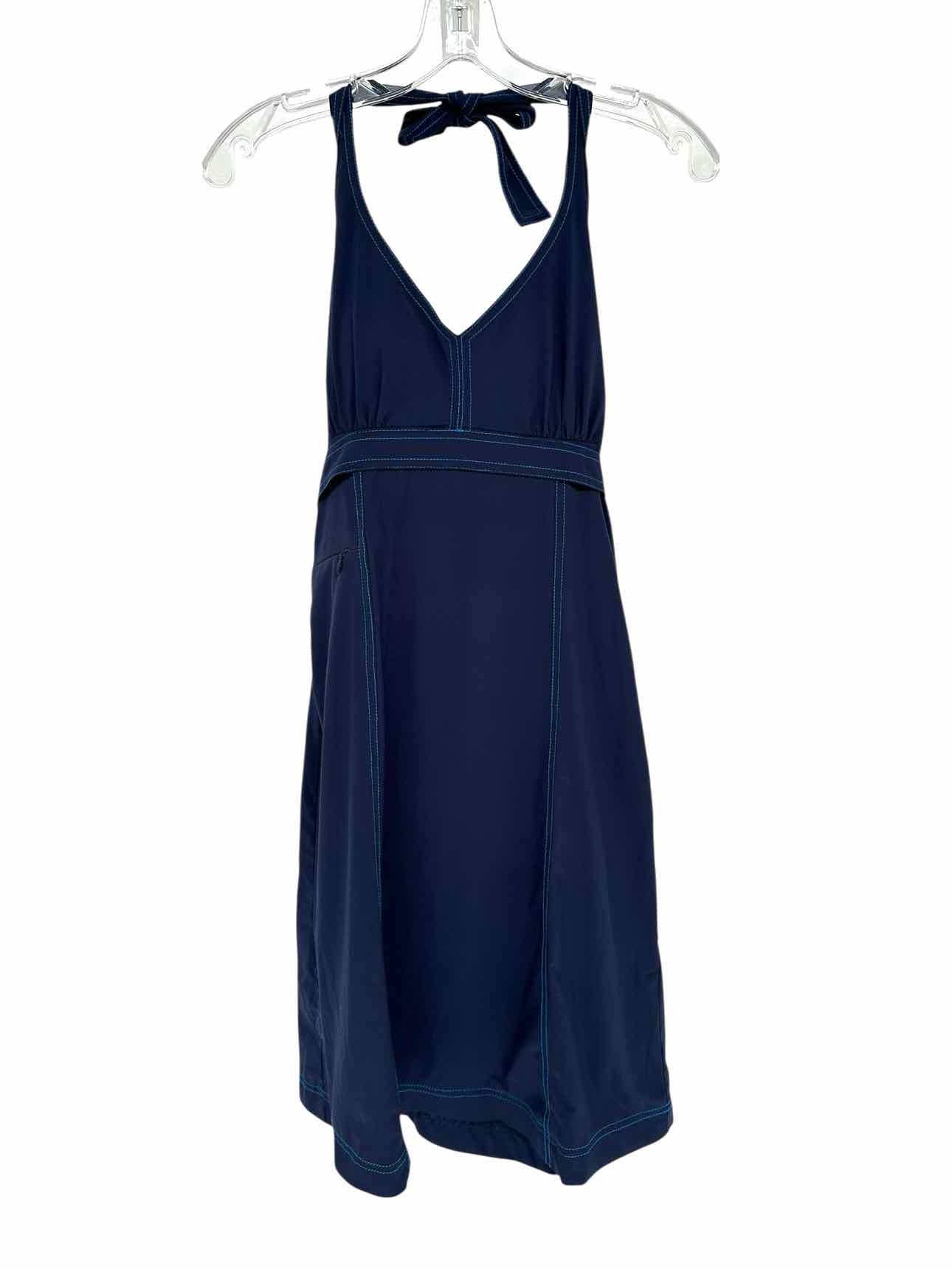 Athleta Navy Halter Dress Size 2 Athleta Navy Halter Dress Size 2