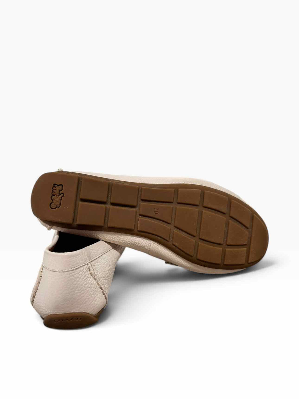 Coach Off-White Loafers Shoe Size 10