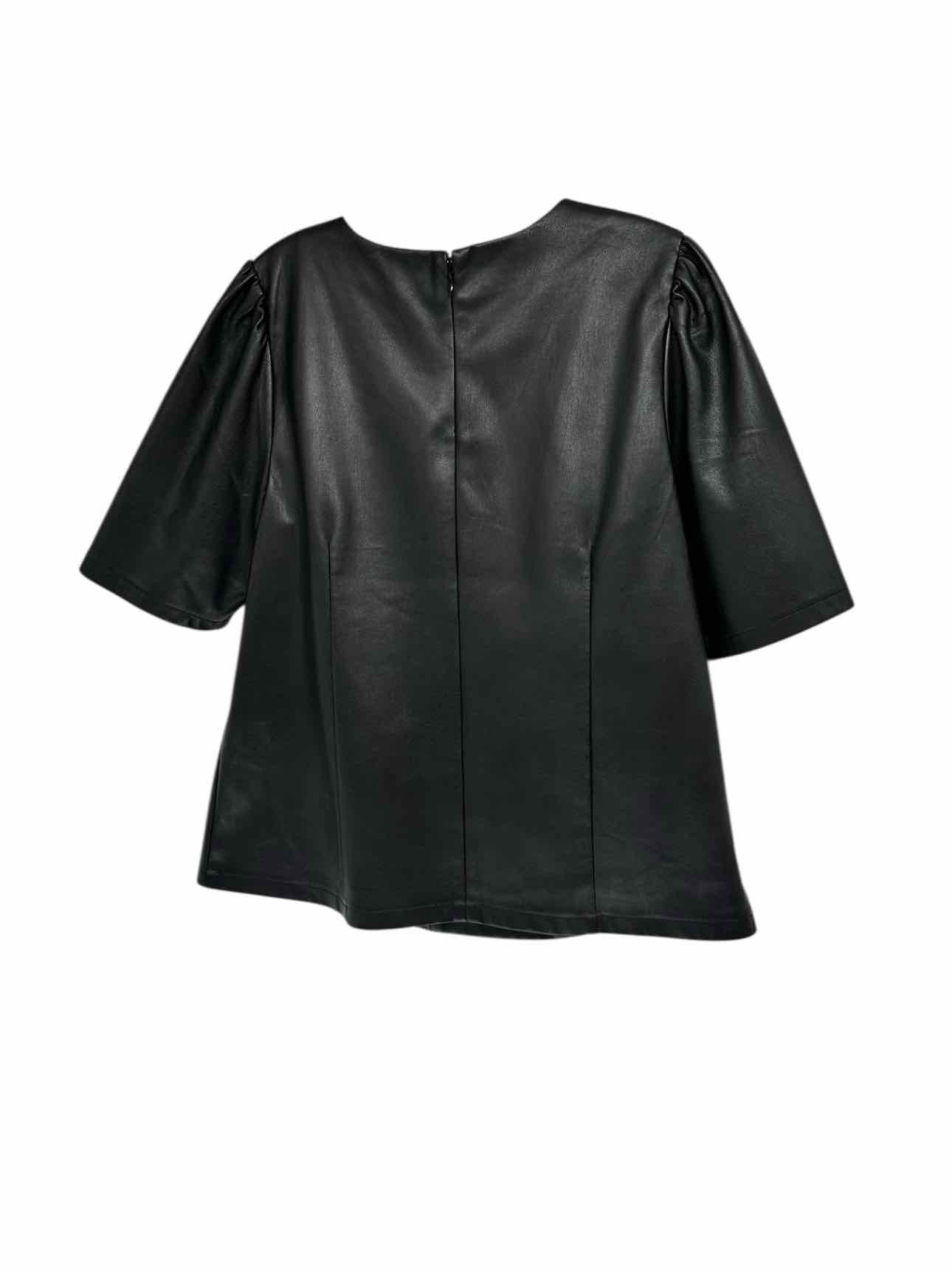 Ann Taylor Black Size M Short Sleeve Top