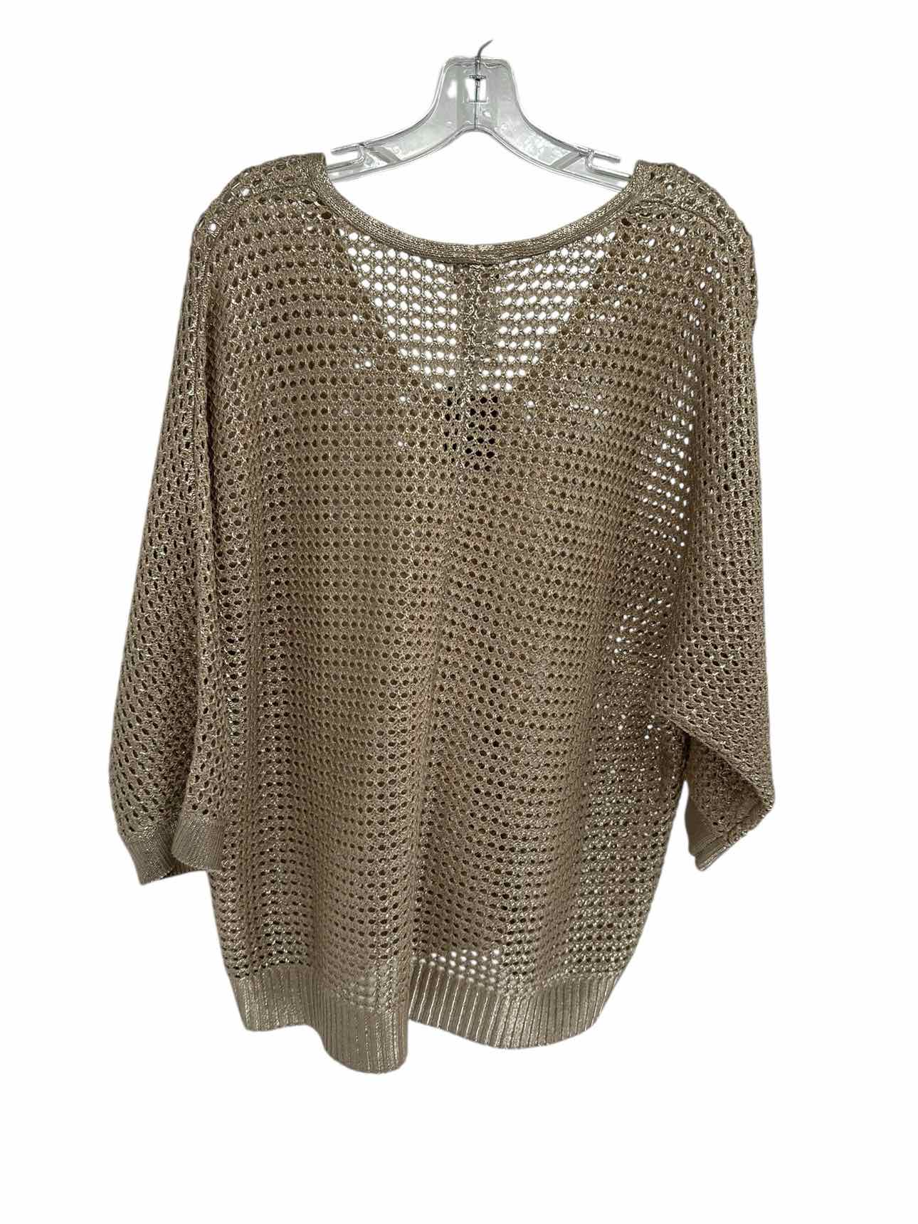 Chicos Gold Size PXL Sweater