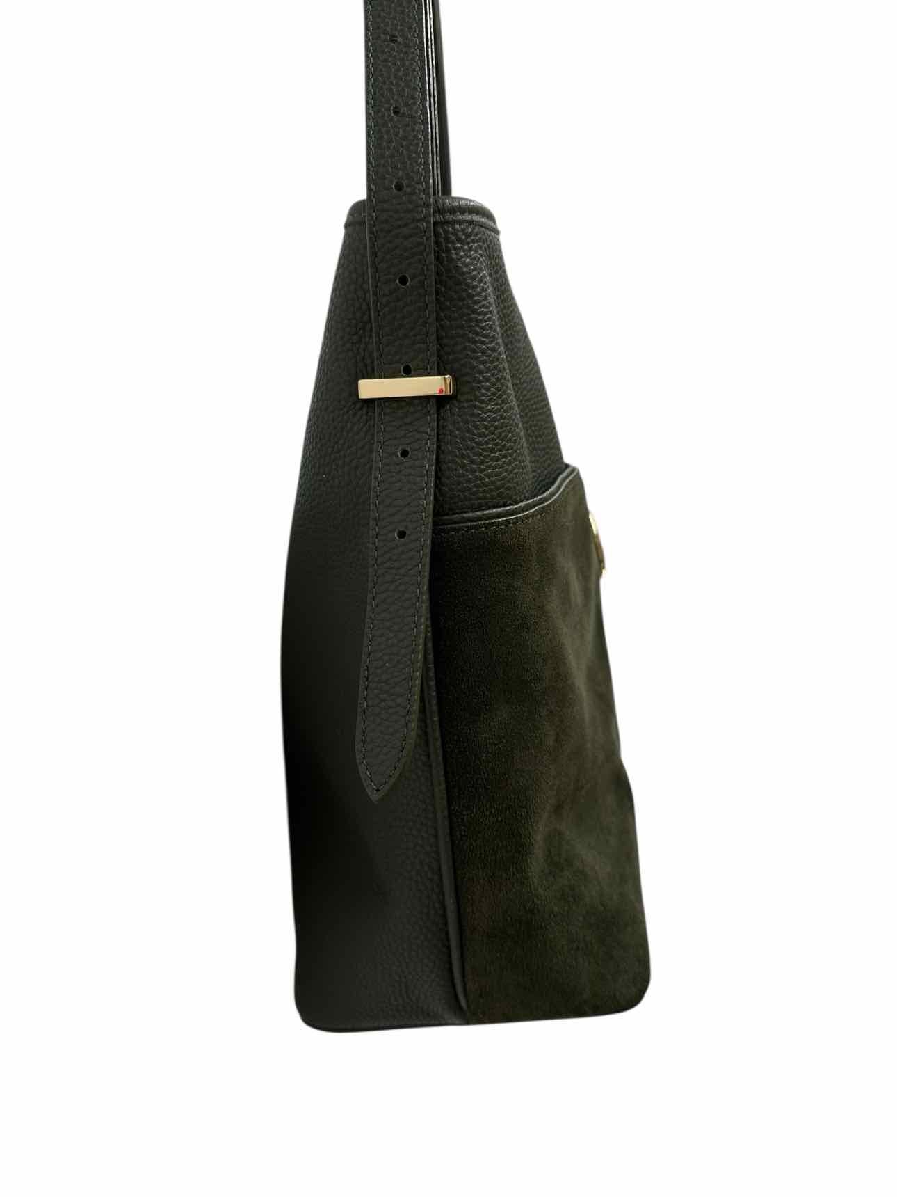 Talbots Green Leather Hobo