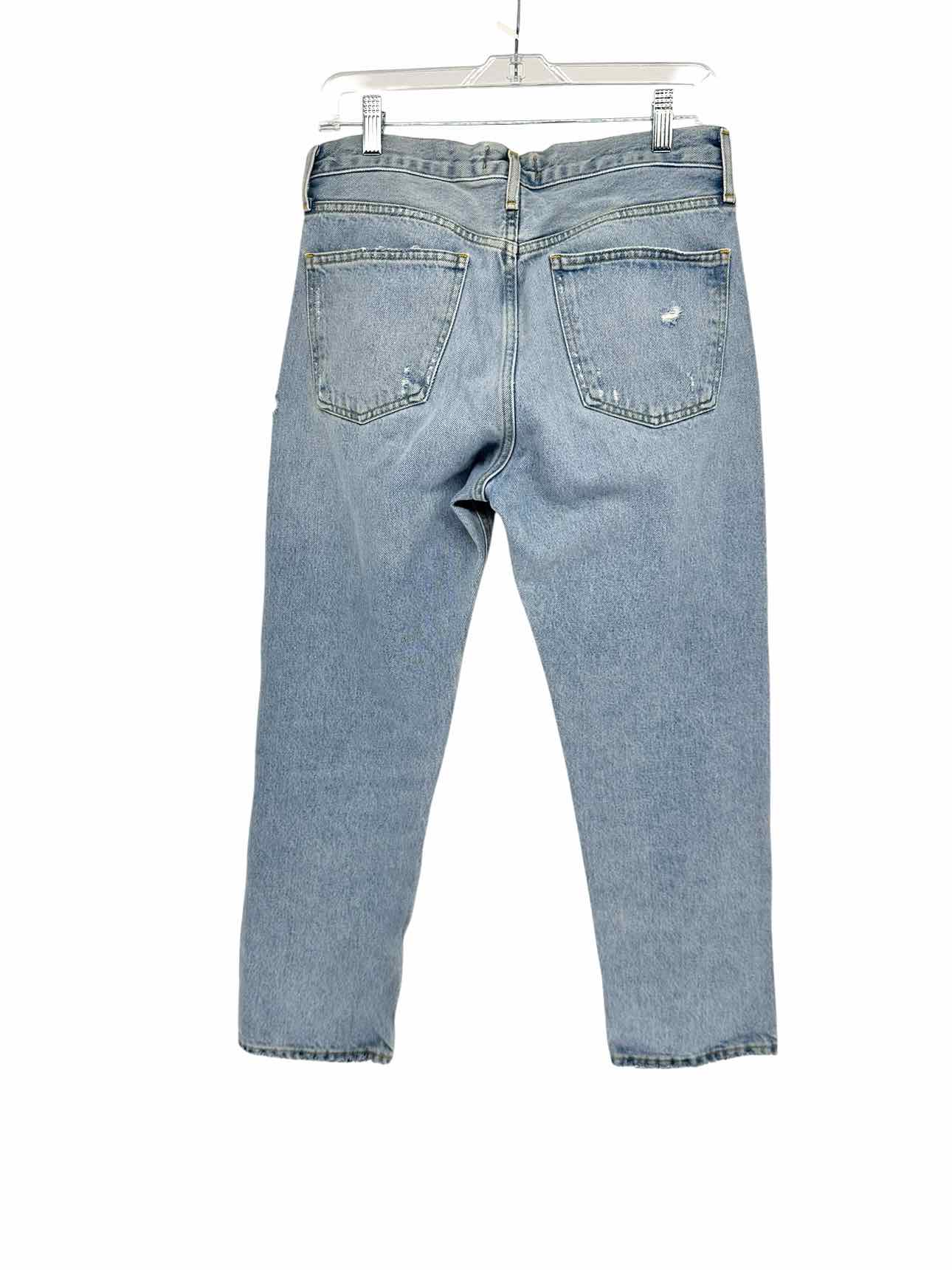 Agolde Parker Jean Button Fly Lt. Blue Jeans Size 4