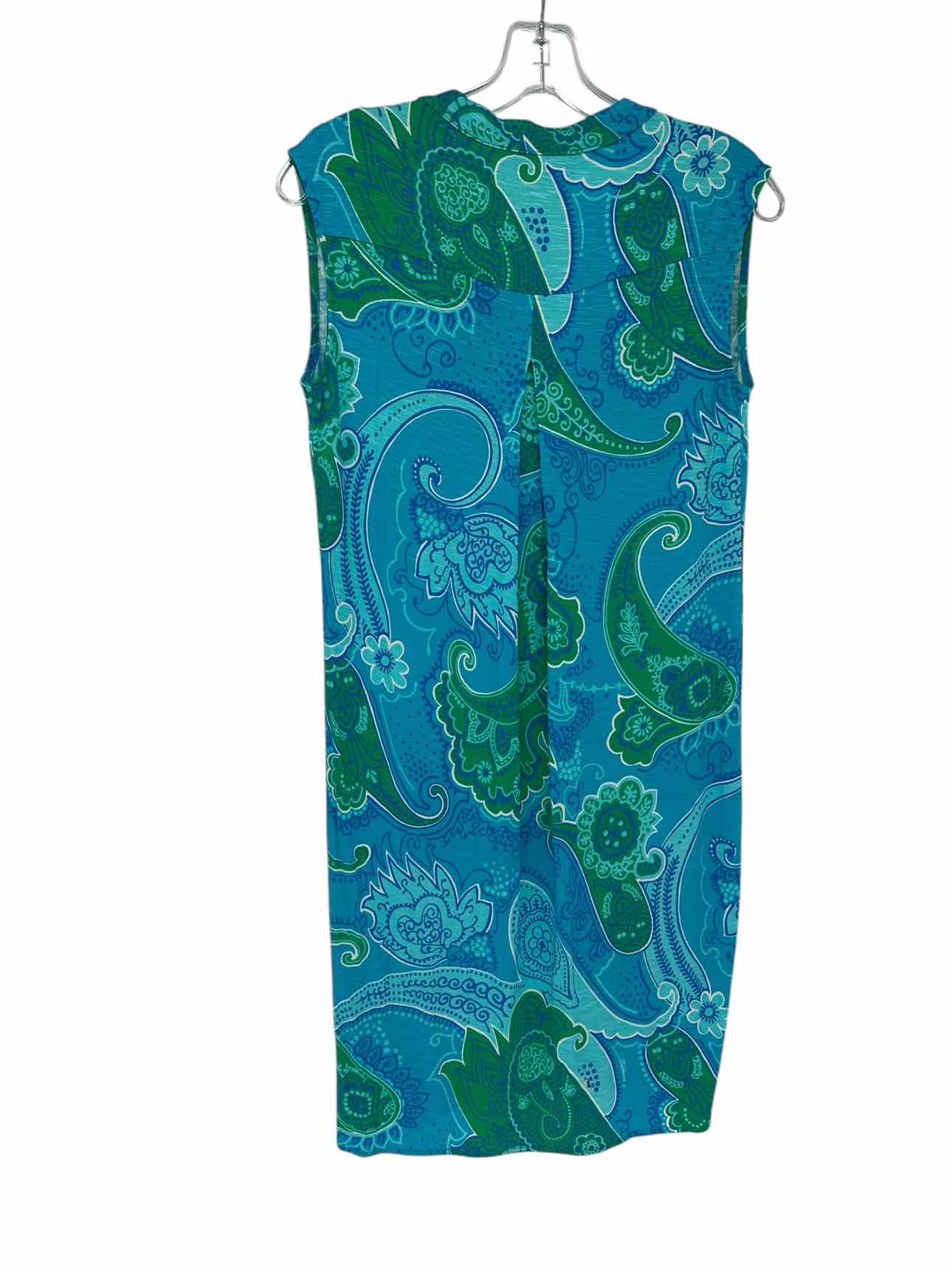 Tori Richard Sleeveless Don't Be Blue Alexia Dress Size XS