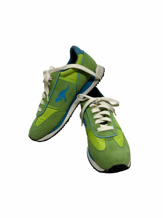 Kangaroo Packet Pass Green Sneakers Shoe Size 8.5