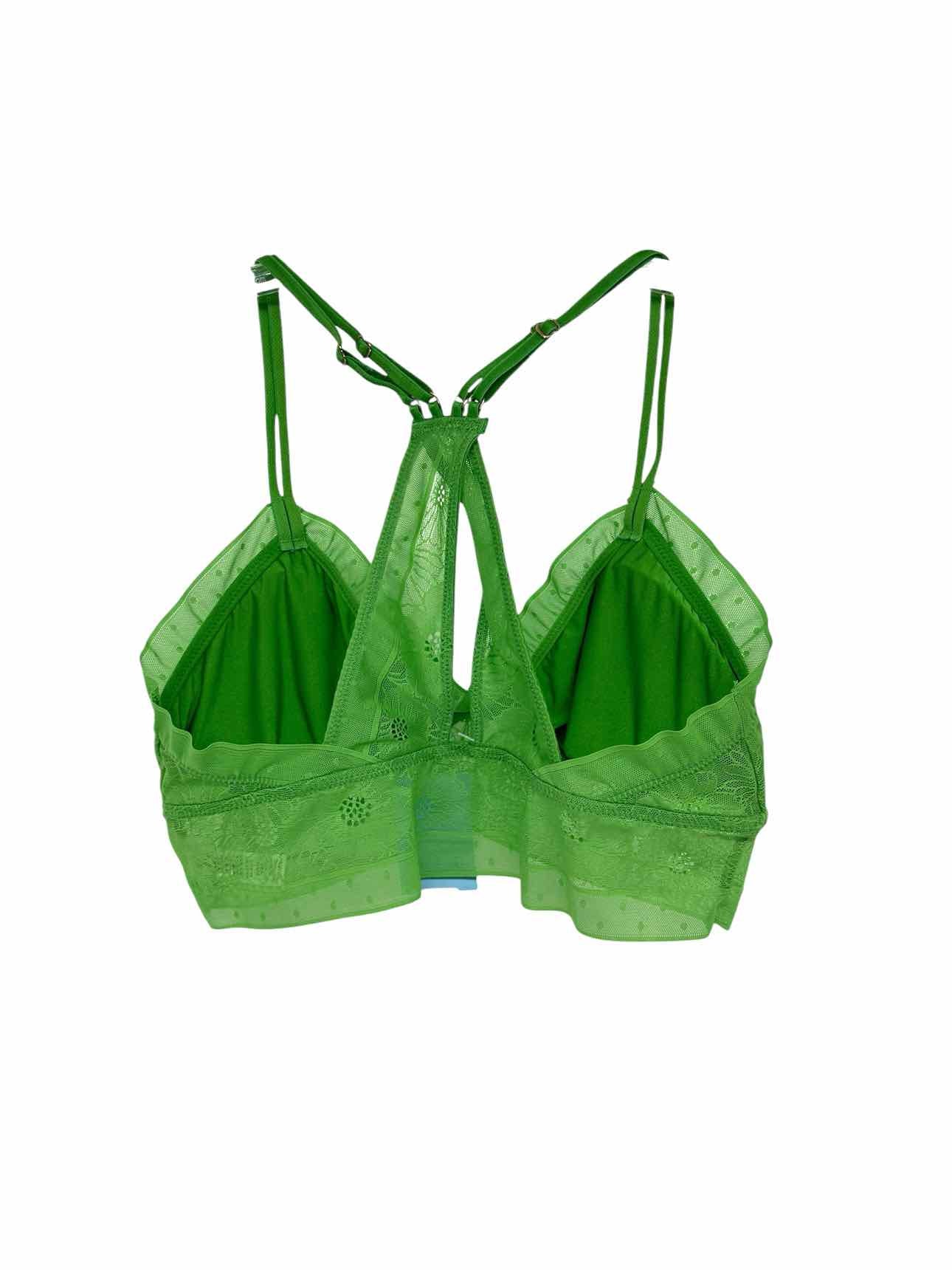 Aerie Racerback Bralette Green Size M