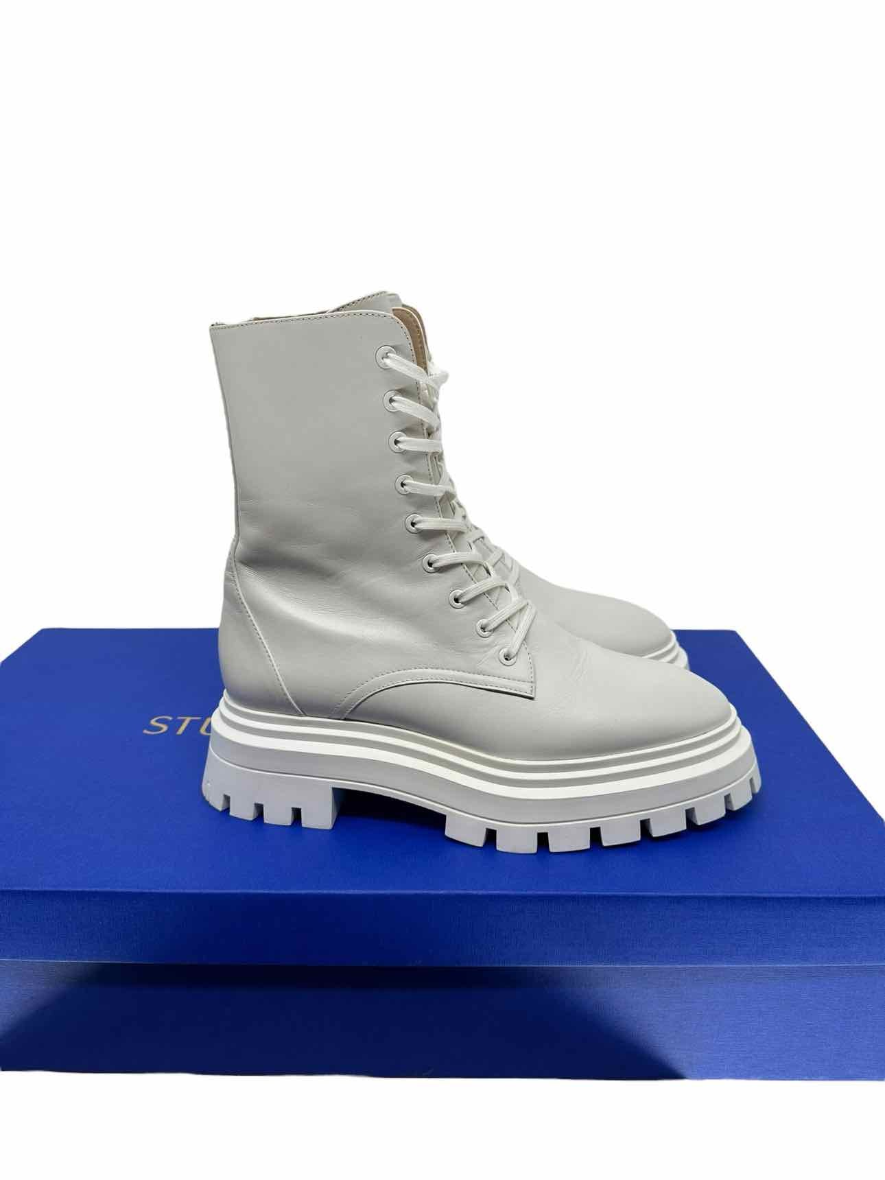 Stuart Weitzman White Shoe Size 8 Boots