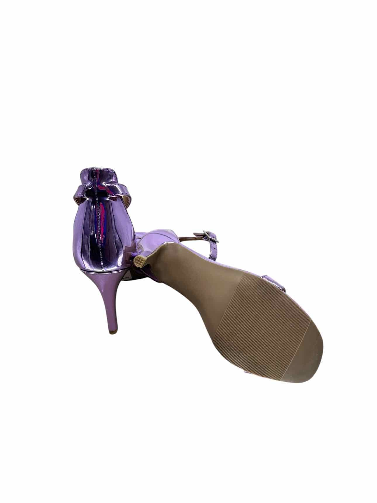 Material Girl Blaire Sandal Purple Shoe Size 8 **NEW**