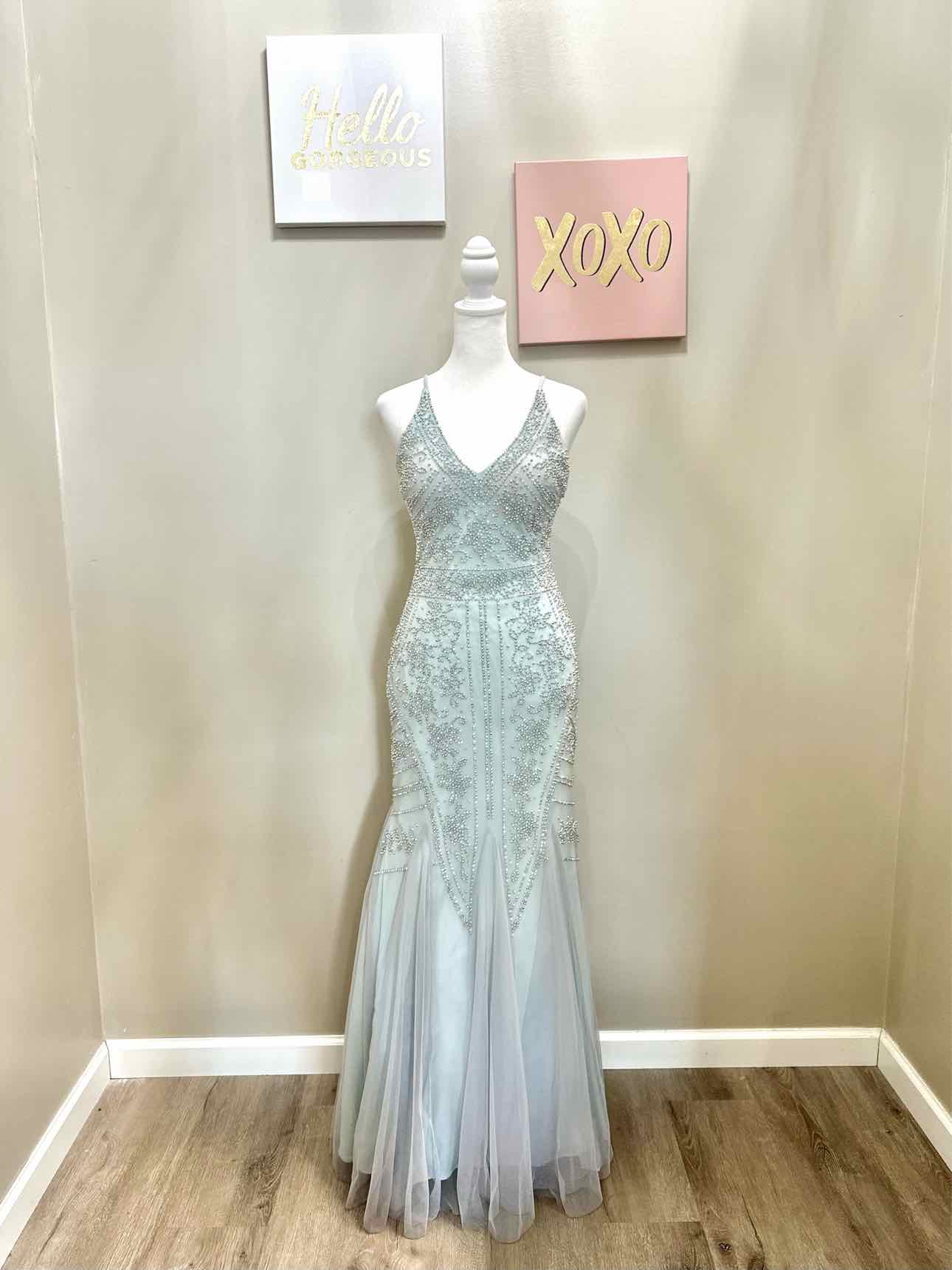 Xscape Lt. Blue Gown