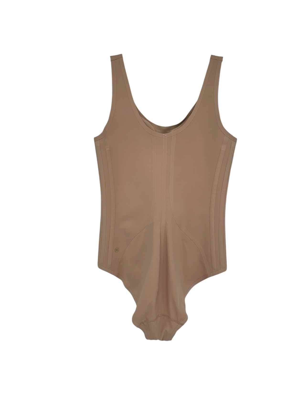Honeylove Boldness Tank Bodysuit Beige Shapewear Size M