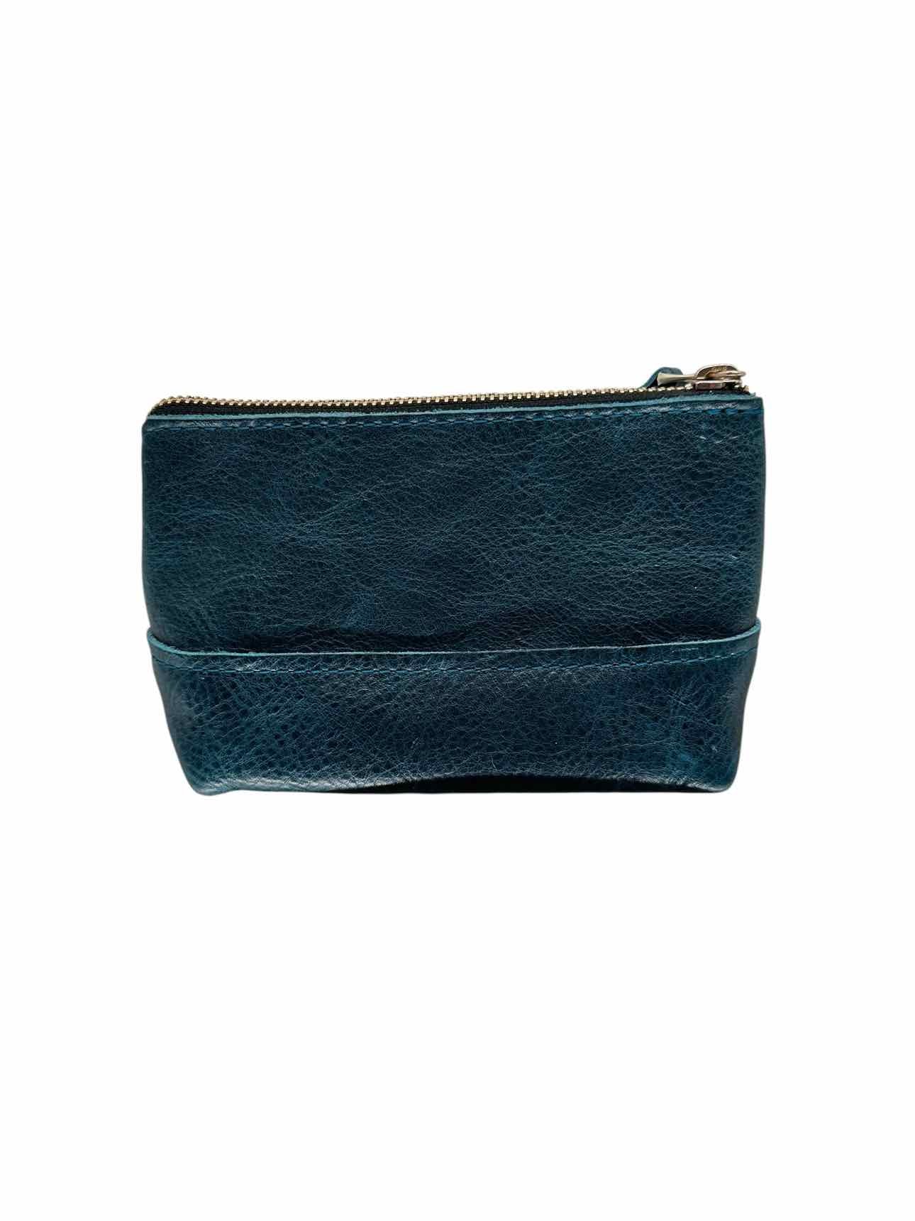 Portland Leather Goods Chelsea Pouch in Lagoon (Teal)