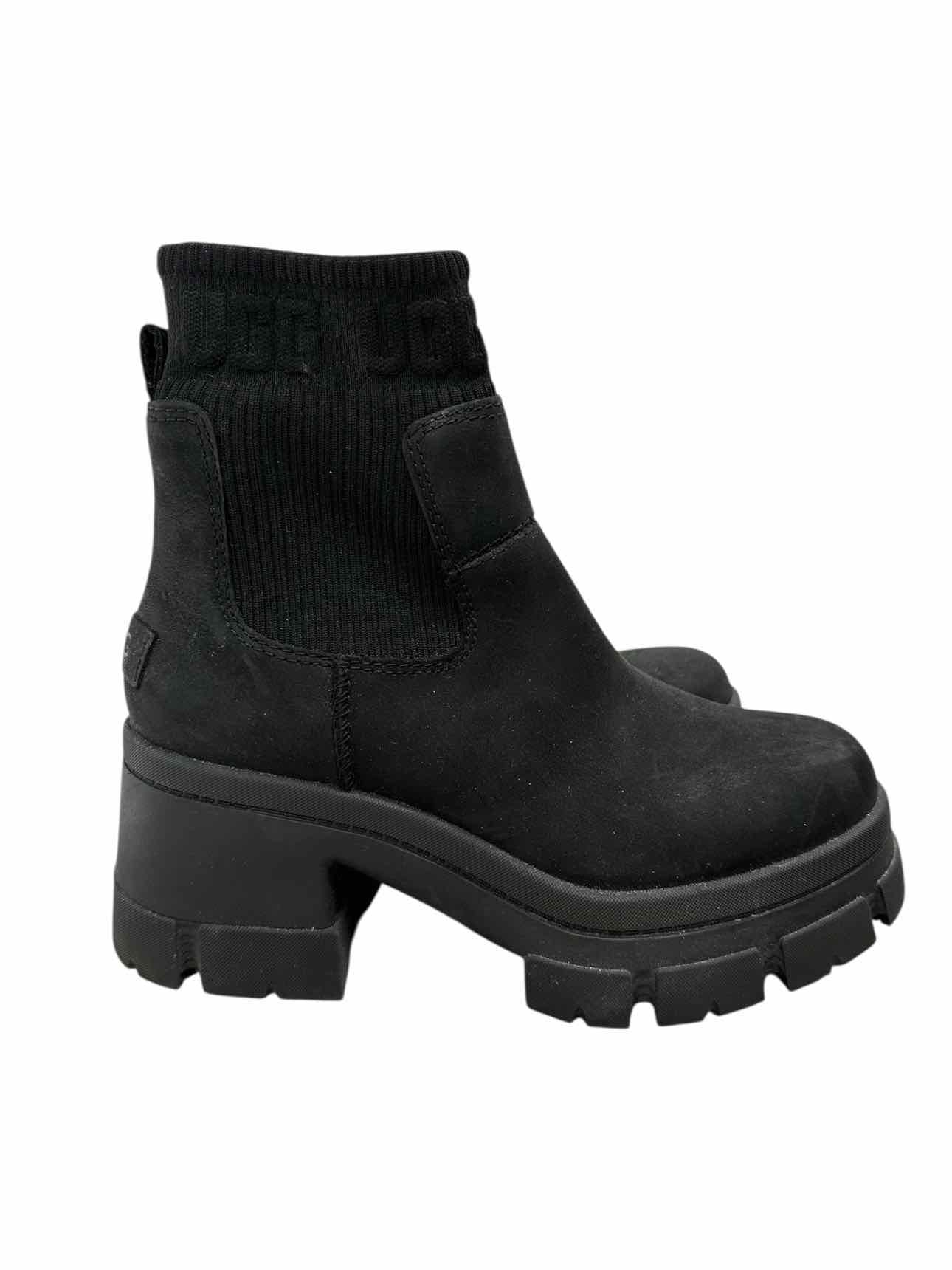 Ugg Brooklyn Chelsea Boots Black Shoe Size 9