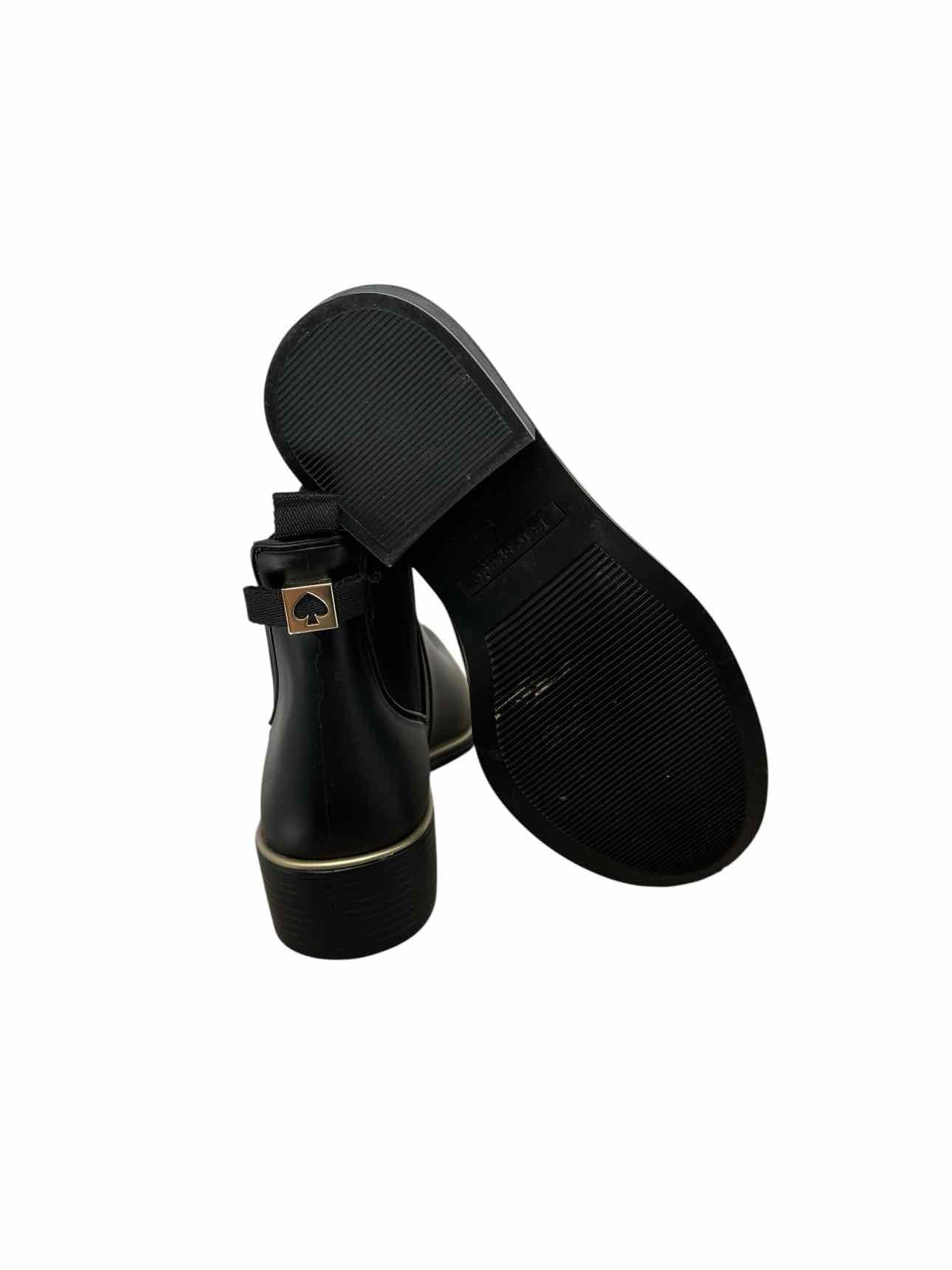 Kate Spade Sedgewick Rain Boot Black Shoe Size 6