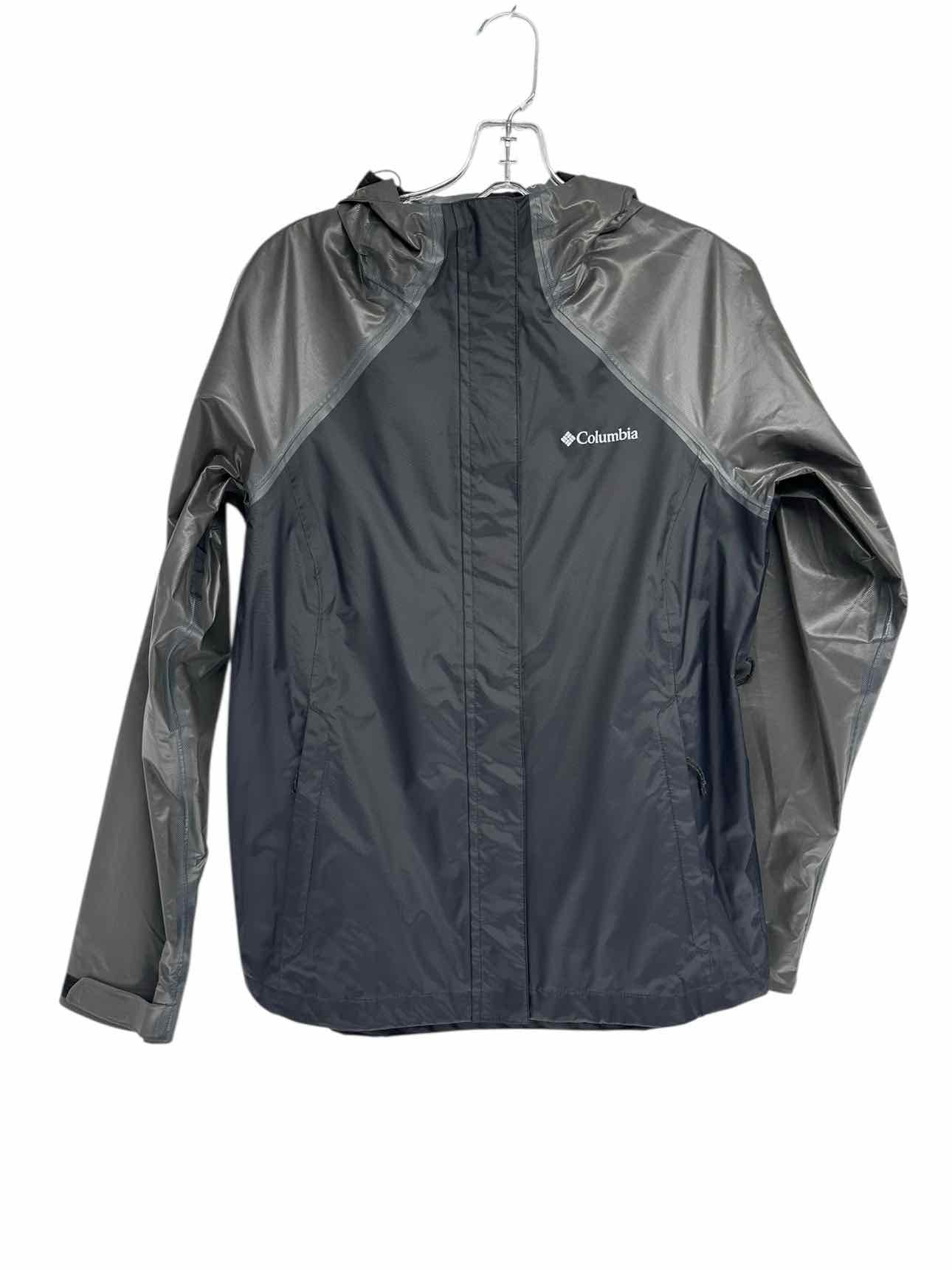 Columbia Outdry Hybrid Rain Jacket Gray Size M