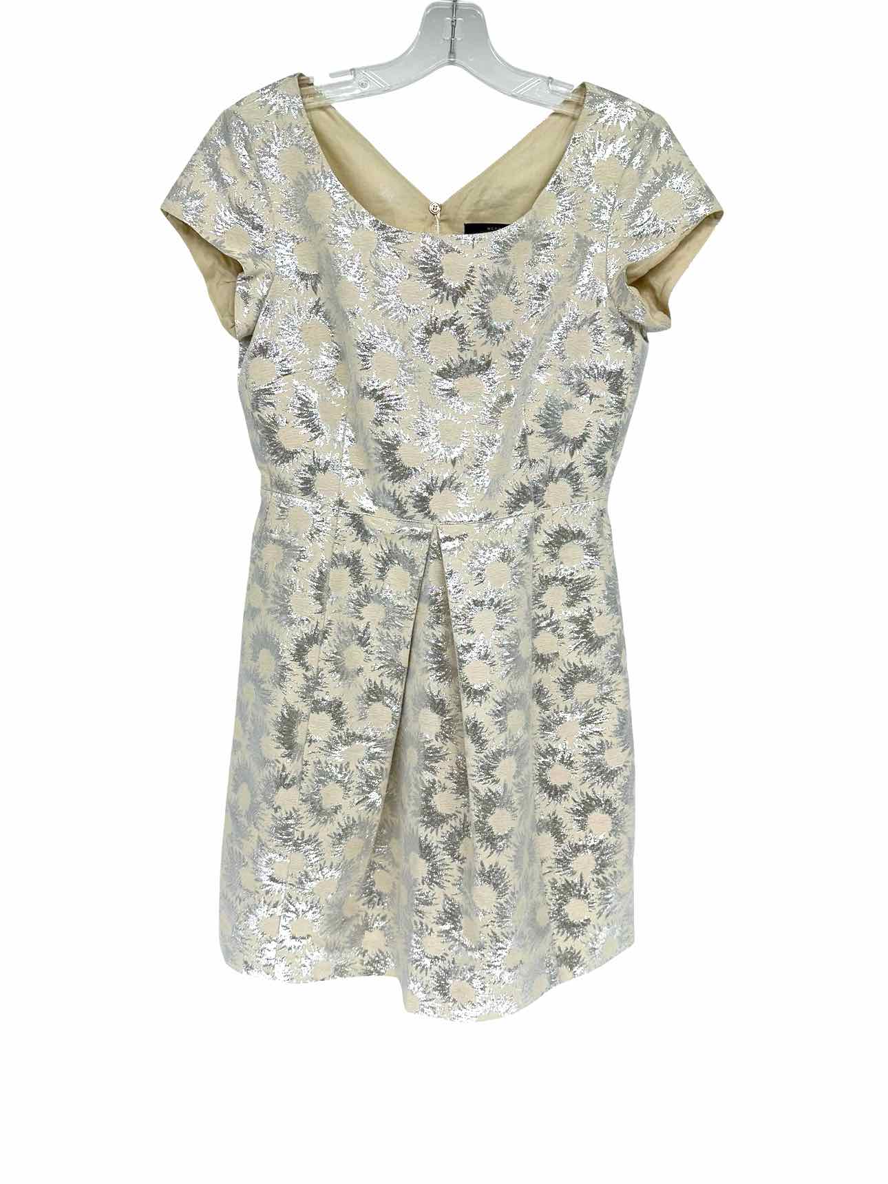 Weekend by MaxMara Cream Short Sleeve Dress Size 4