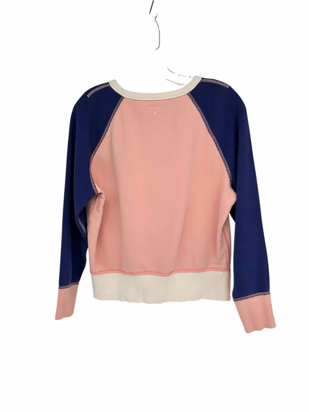 Rag & Bone Colorblock Raglan Crewneck Sweatshirt Size XS