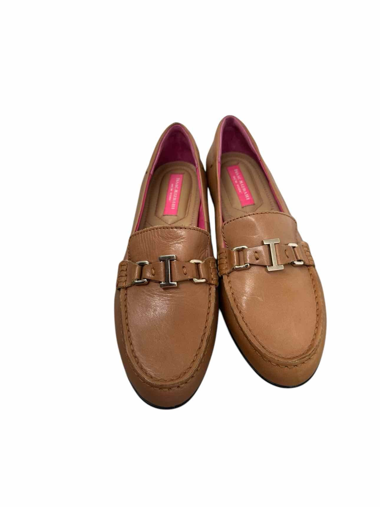 Isaac Mizrahi New York Cady 2 Loafers Tan Shoe Size 6 **NEW**