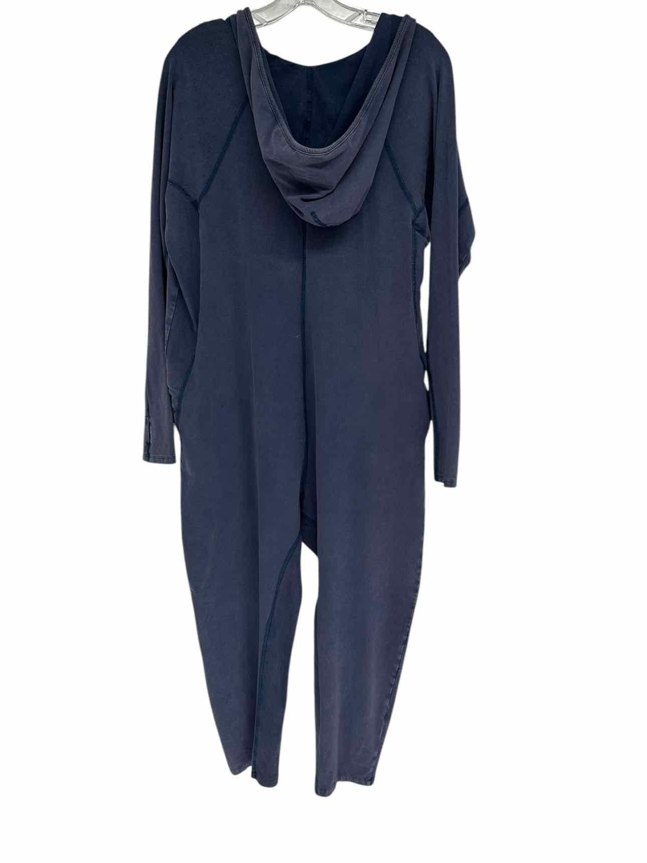 fp movements Free People Hot Shot Long Sleeve Onsie Blue Size S